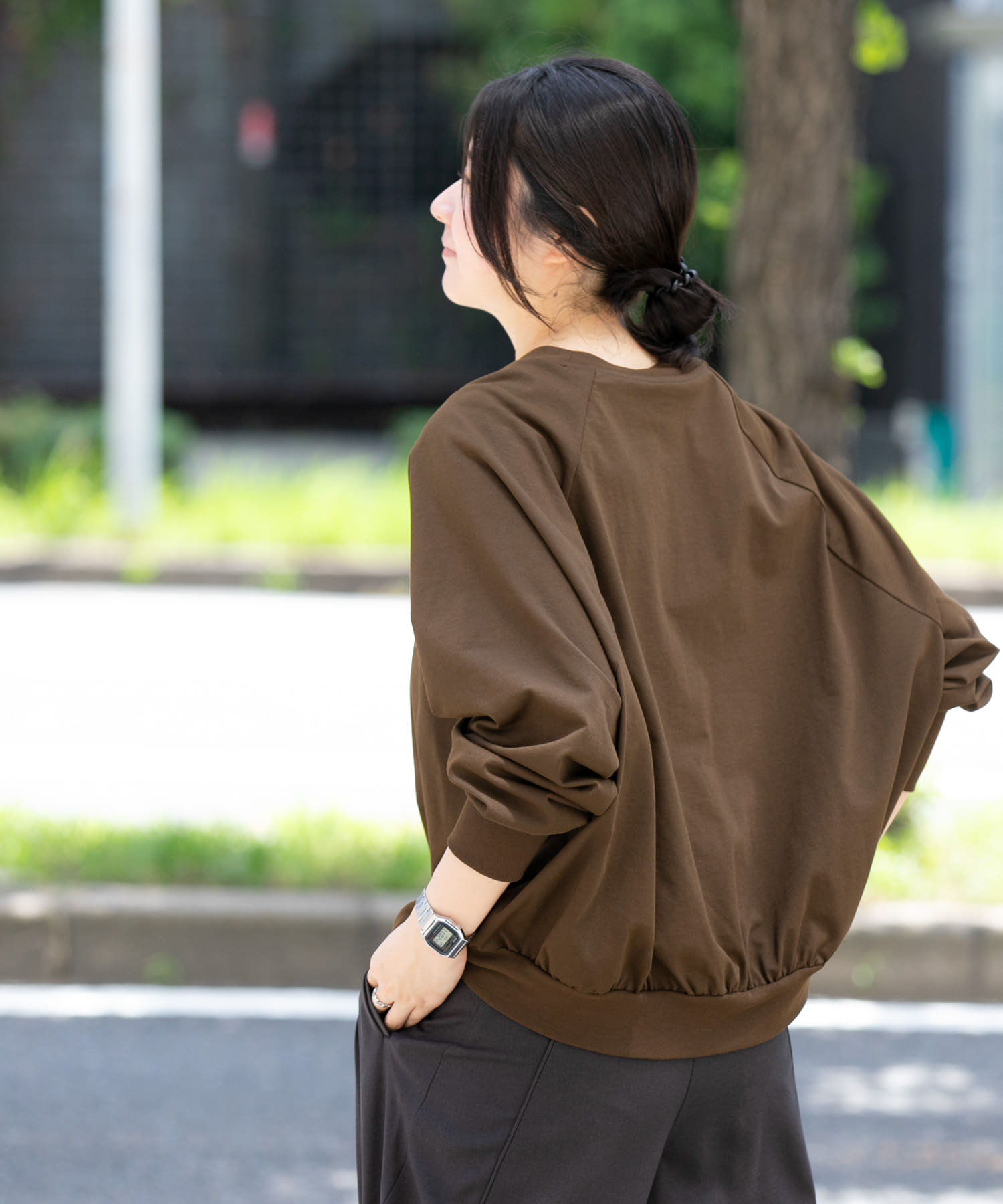 身長：169cm サイズ：one