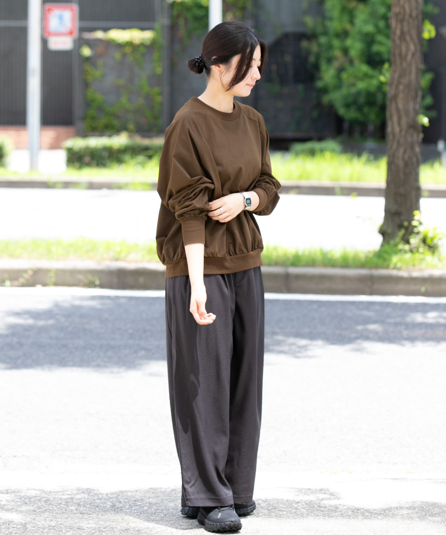 身長：169cm サイズ：one