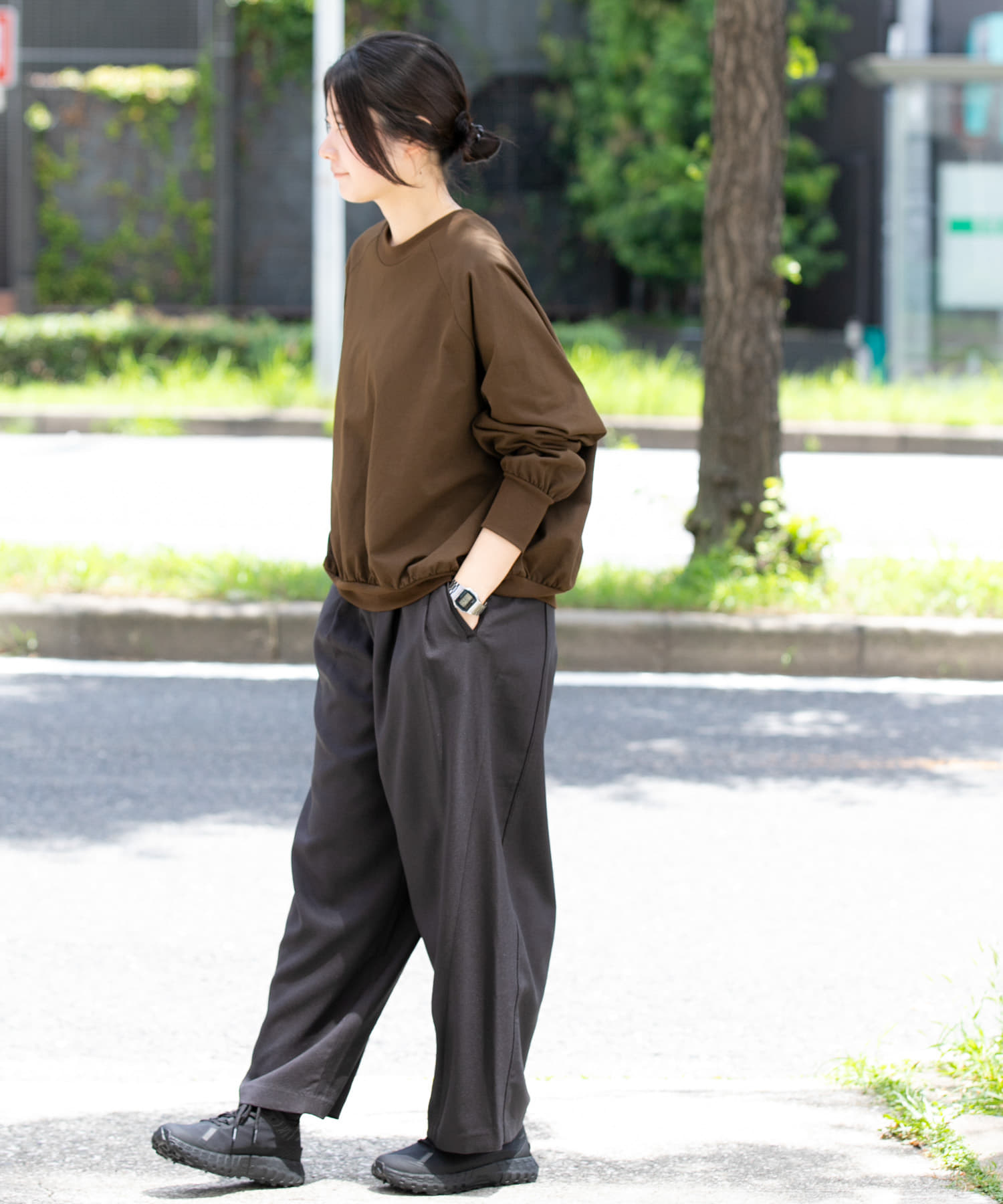 身長：169cm サイズ：one