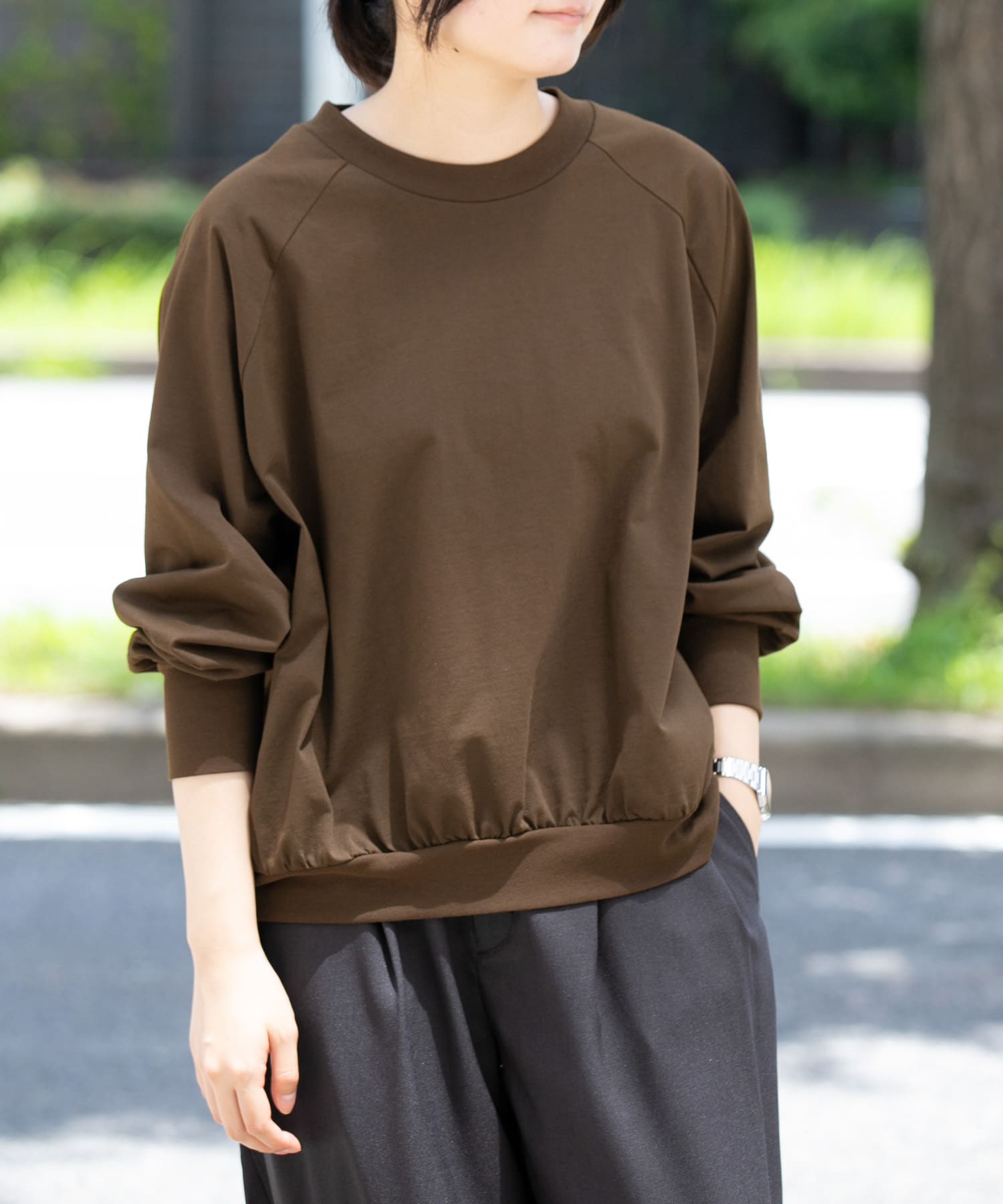 身長：169cm サイズ：one