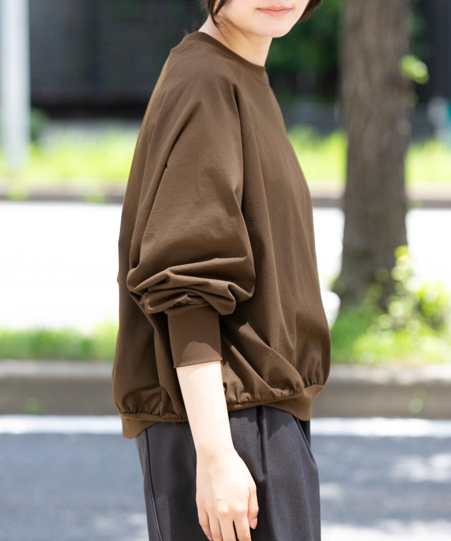 身長：169cm サイズ：one