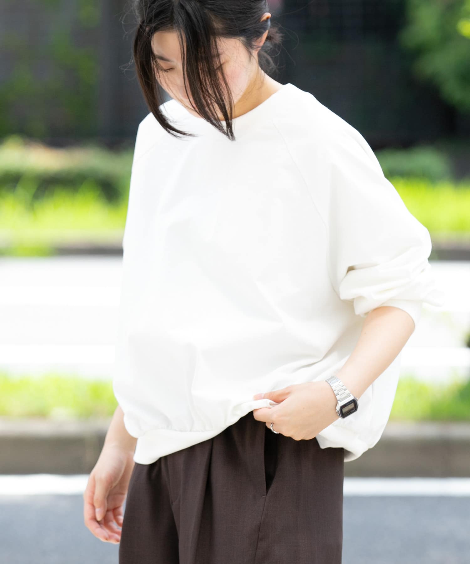 身長：169cm サイズ：one