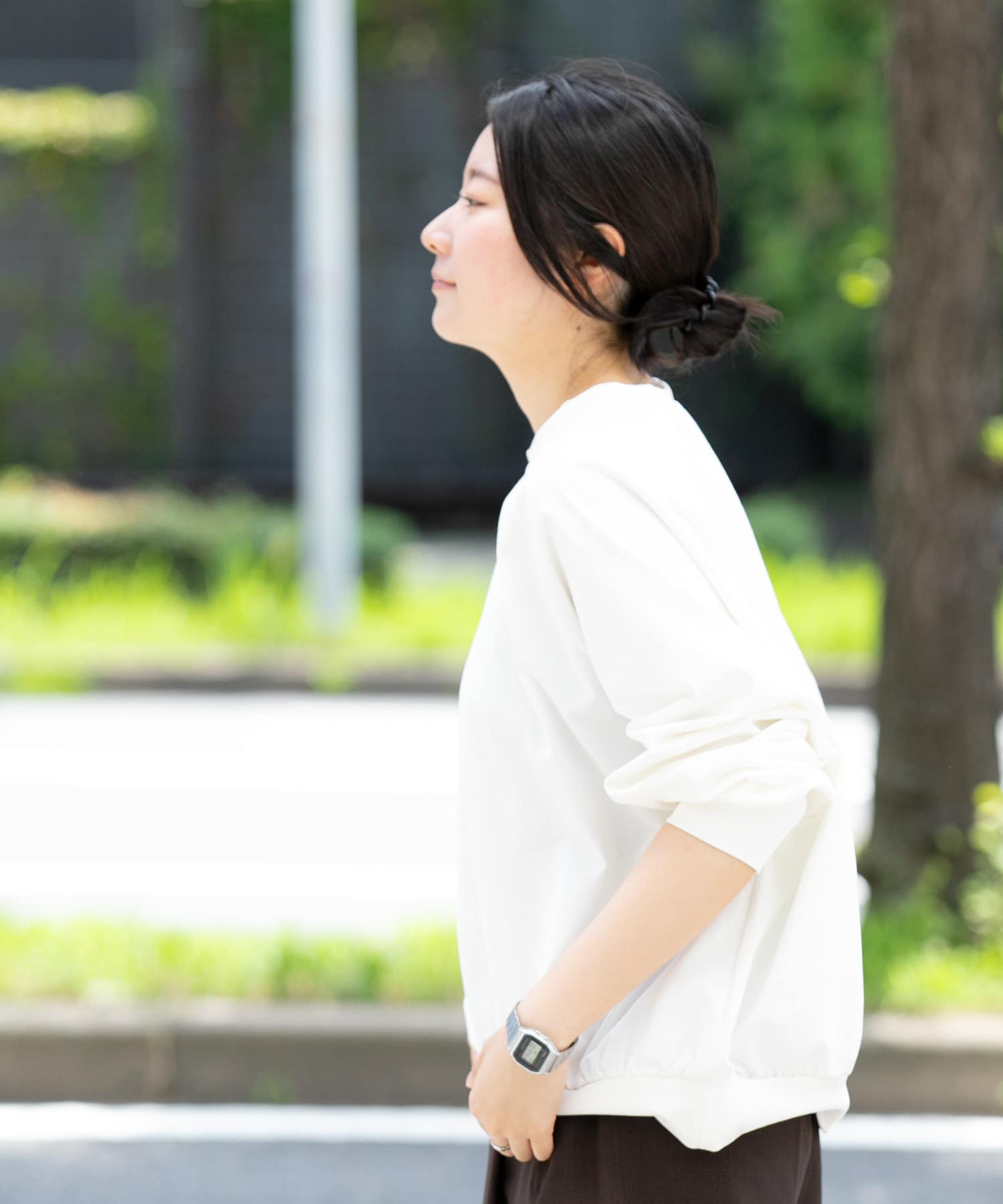 身長：169cm サイズ：one