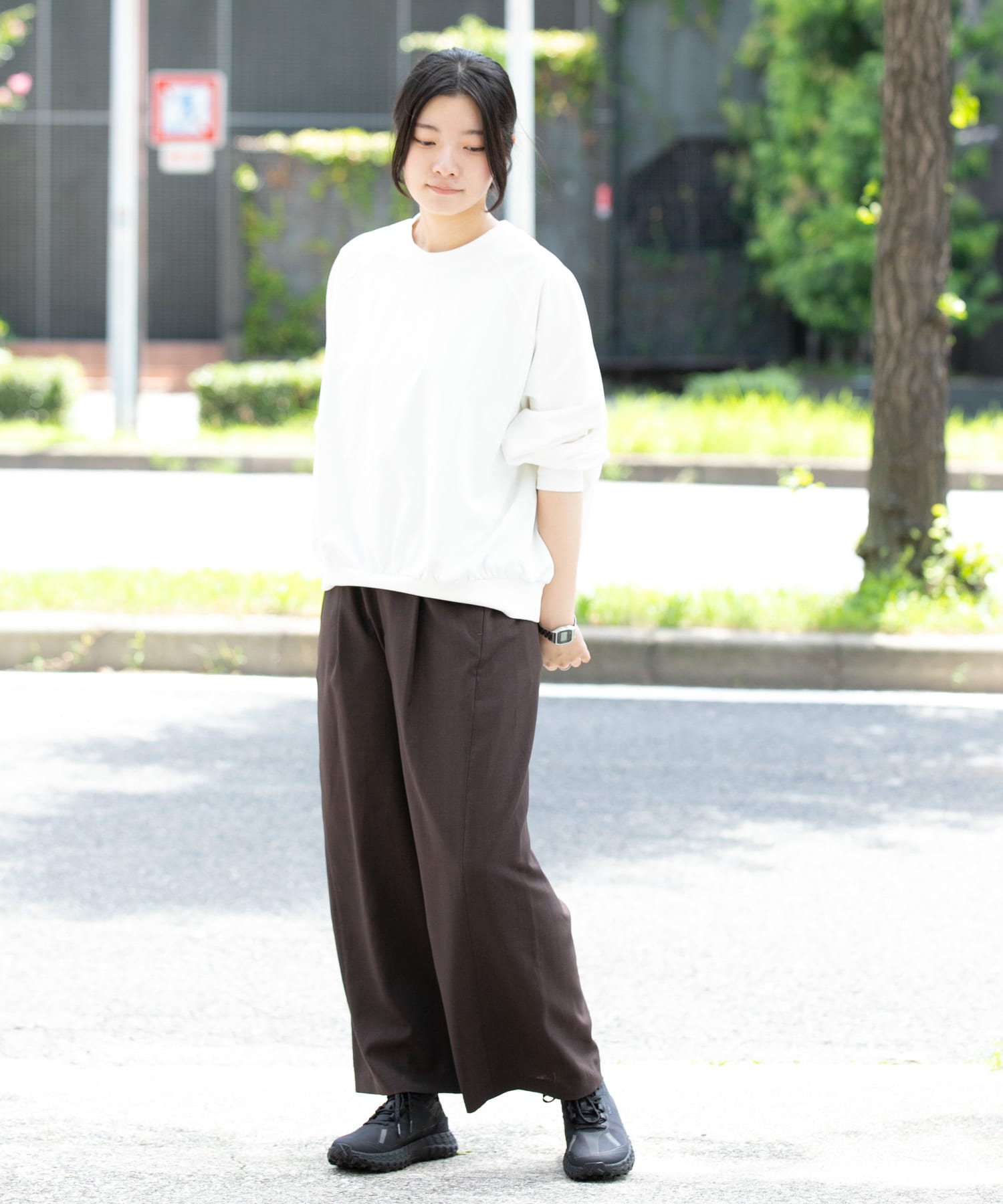 身長：169cm サイズ：one