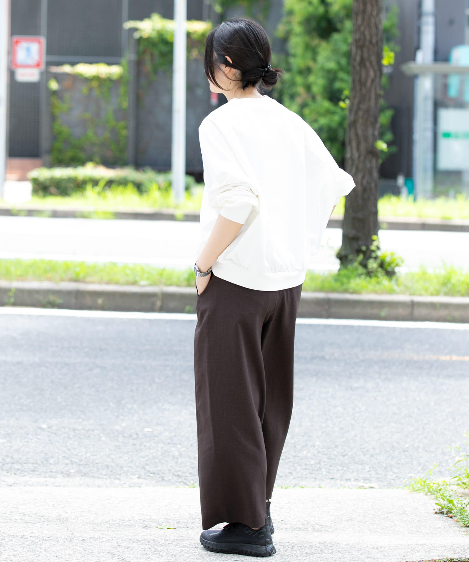 身長：169cm サイズ：one