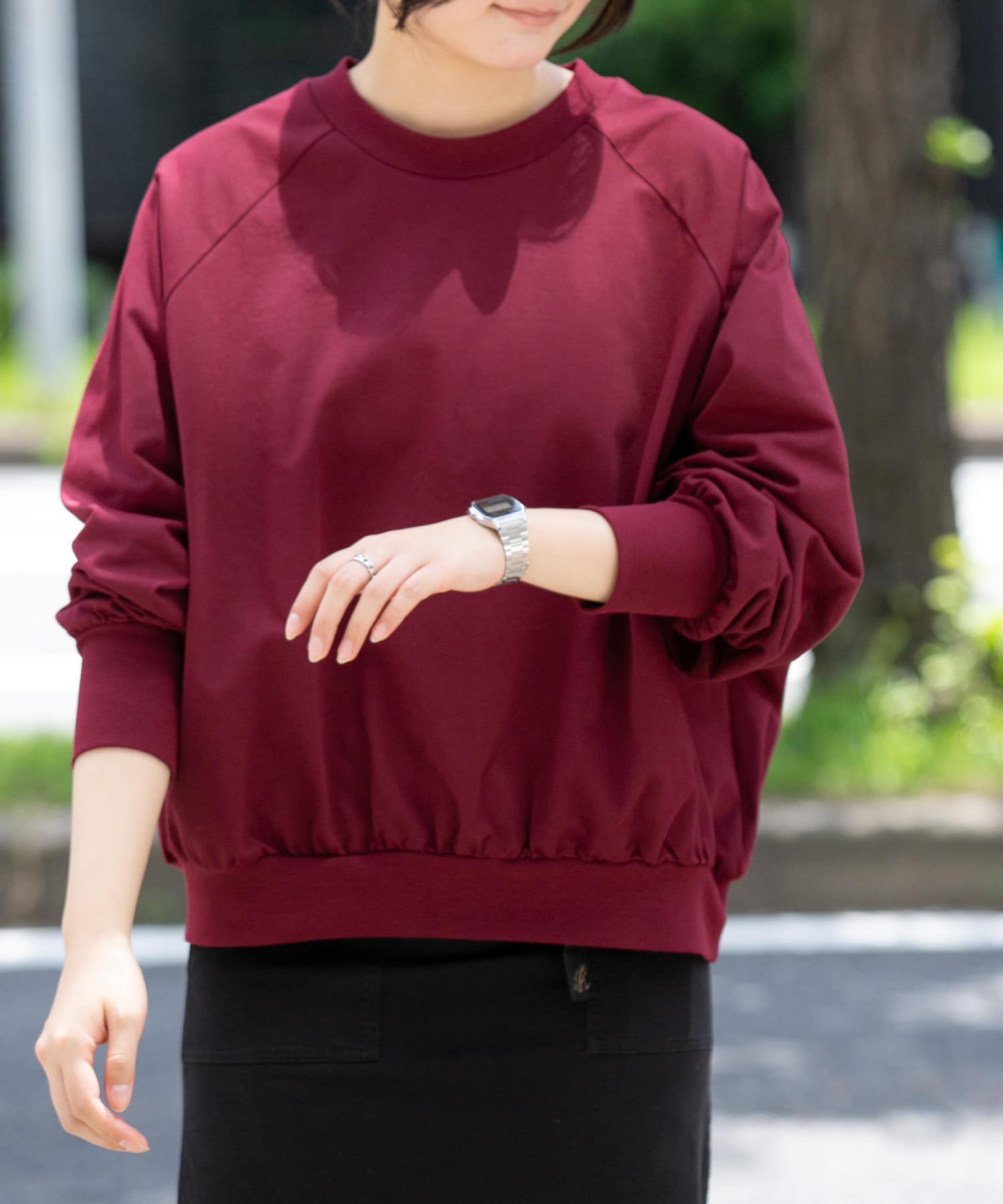 身長：169cm サイズ：one