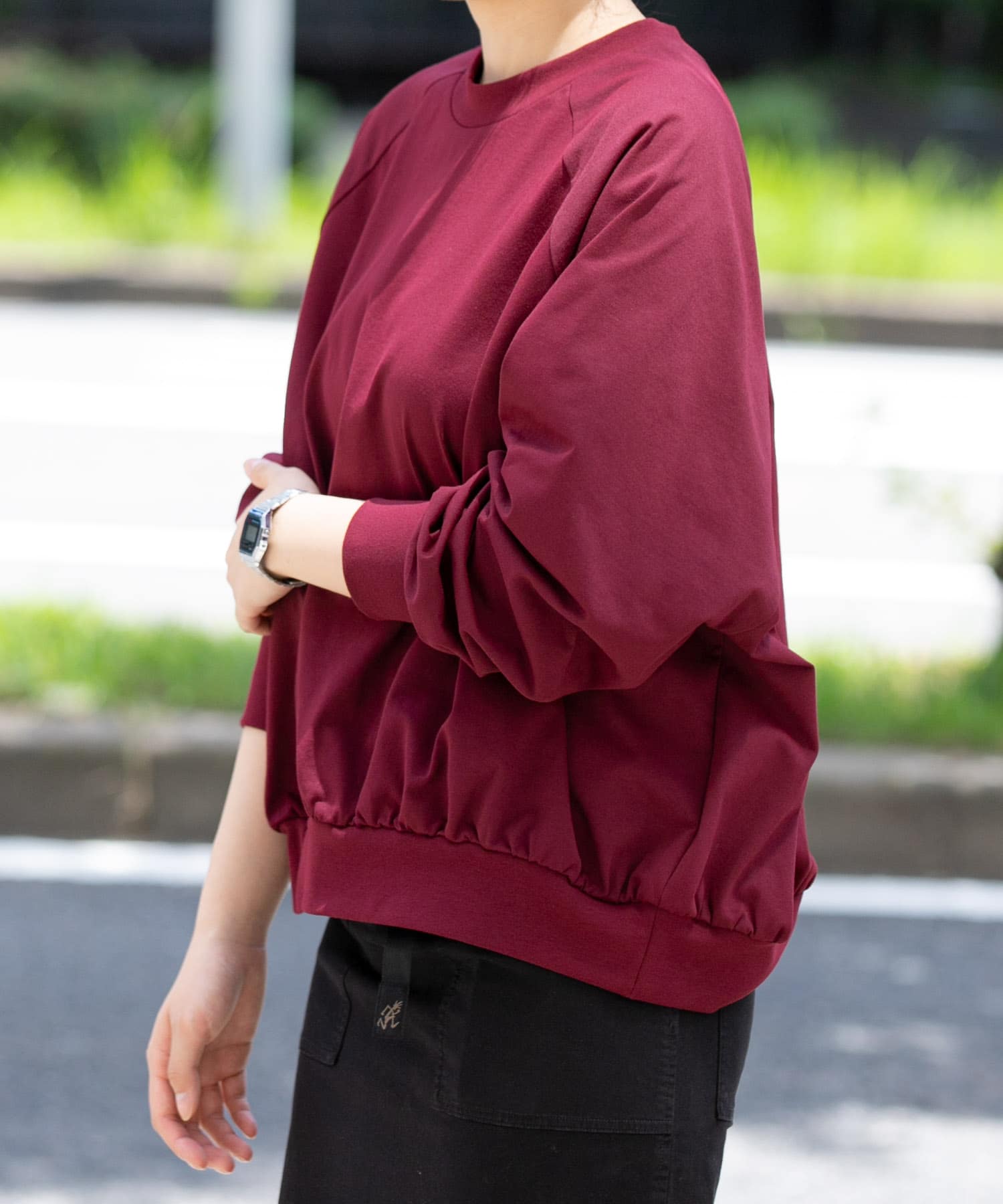 身長：169cm サイズ：one