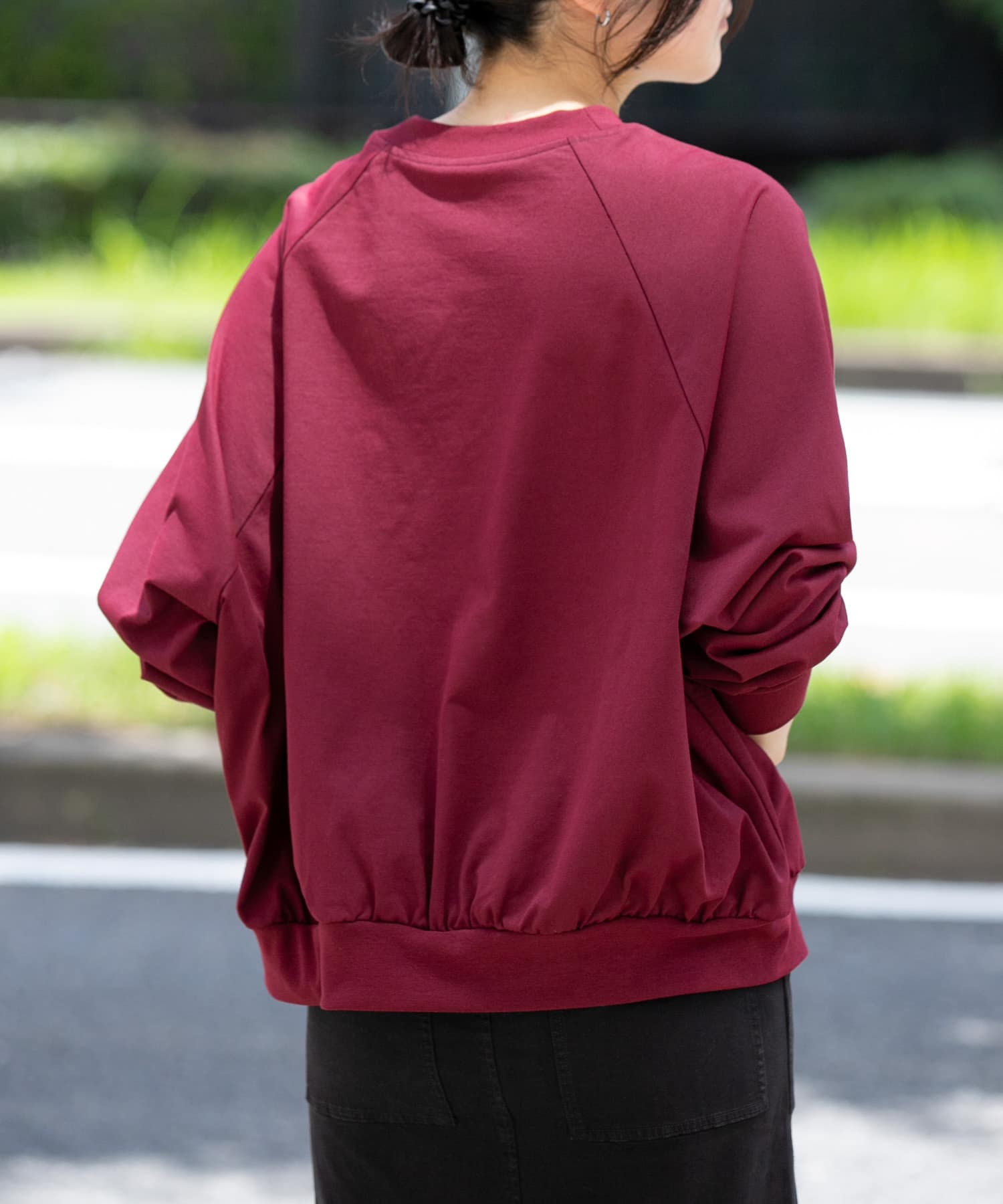 身長：169cm サイズ：one