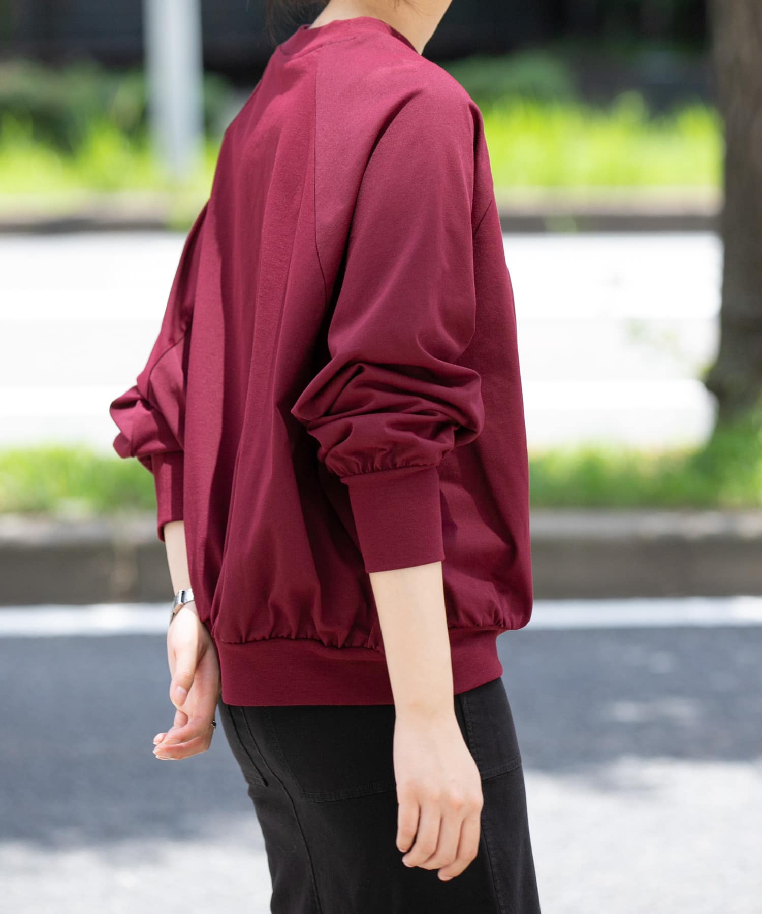 身長：169cm サイズ：one