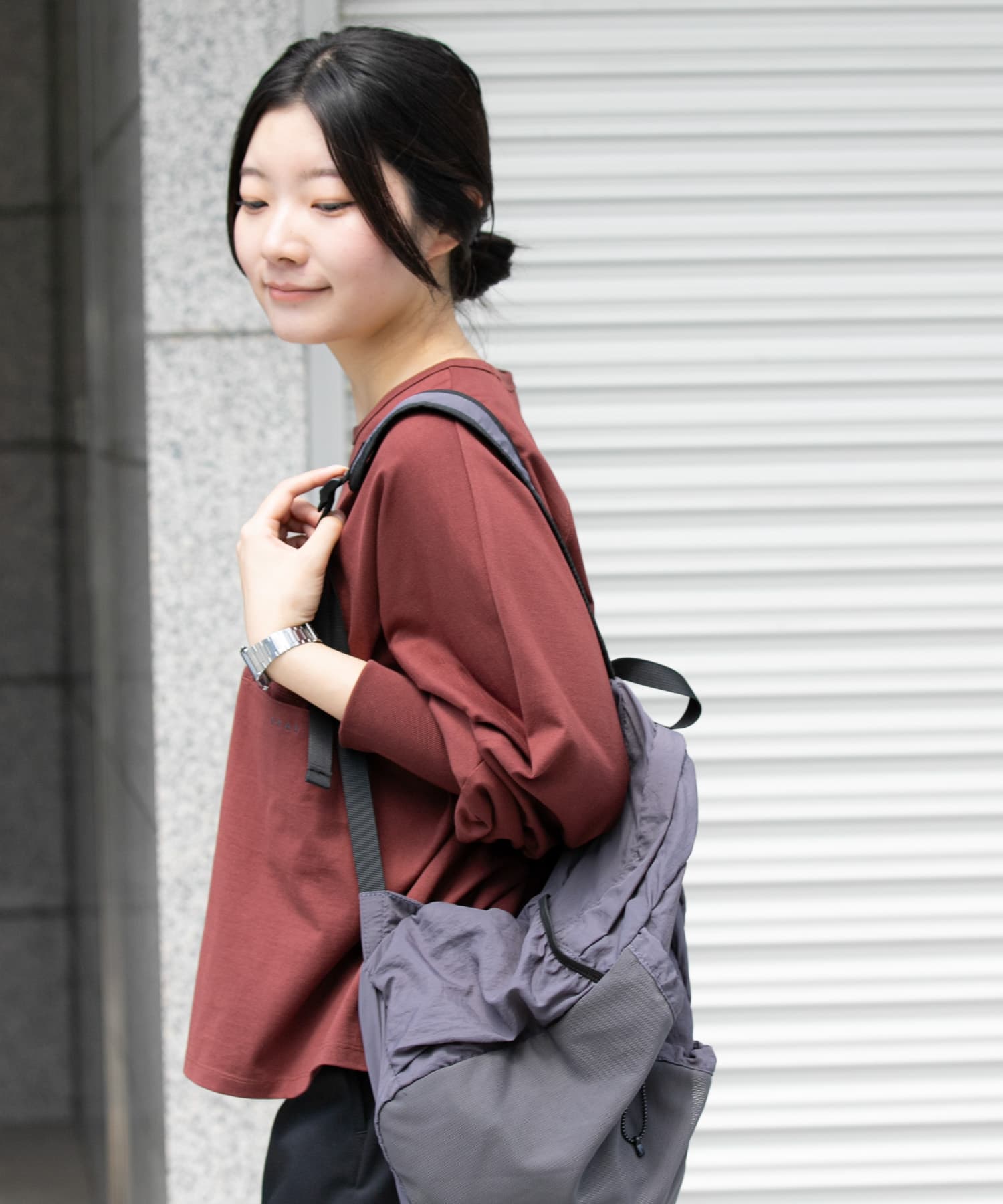 身長：169cm サイズ：one