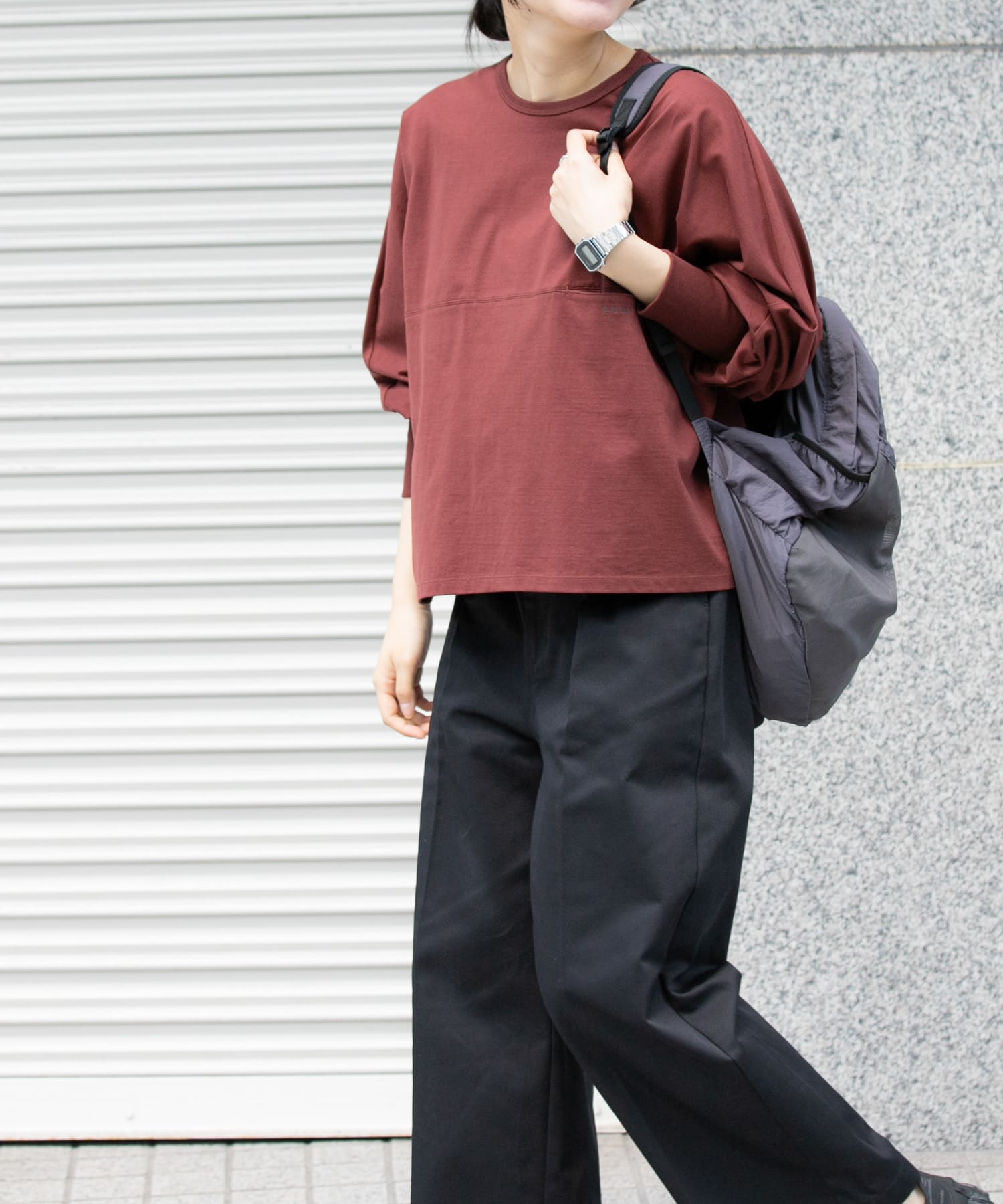 身長：169cm サイズ：one