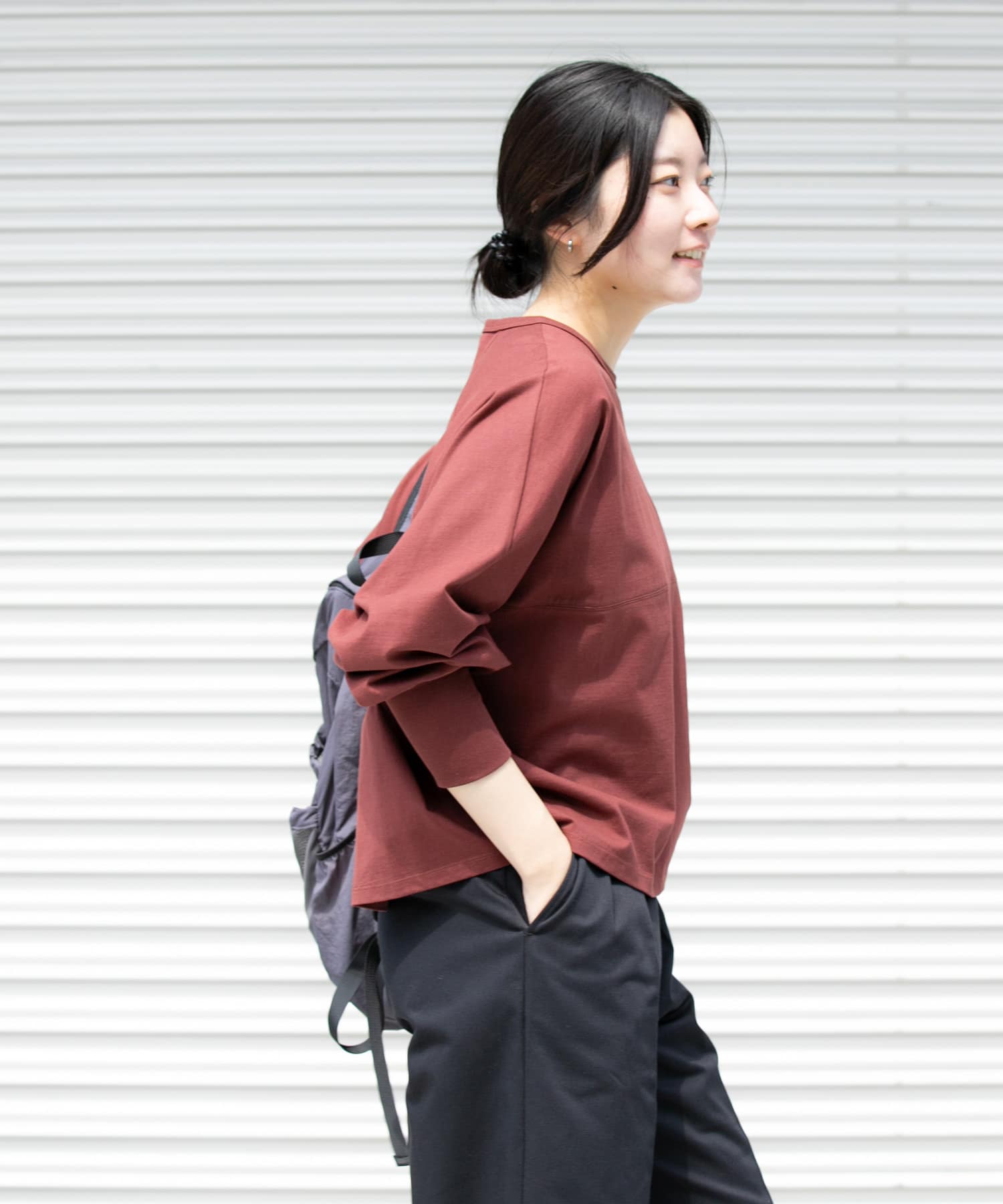 身長：169cm サイズ：one