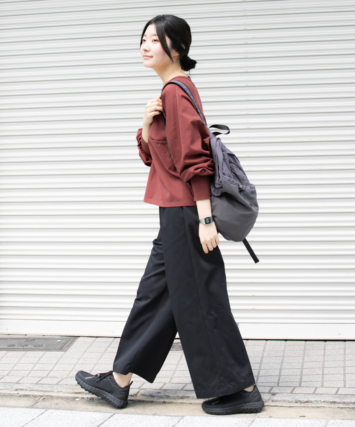 身長：169cm サイズ：one