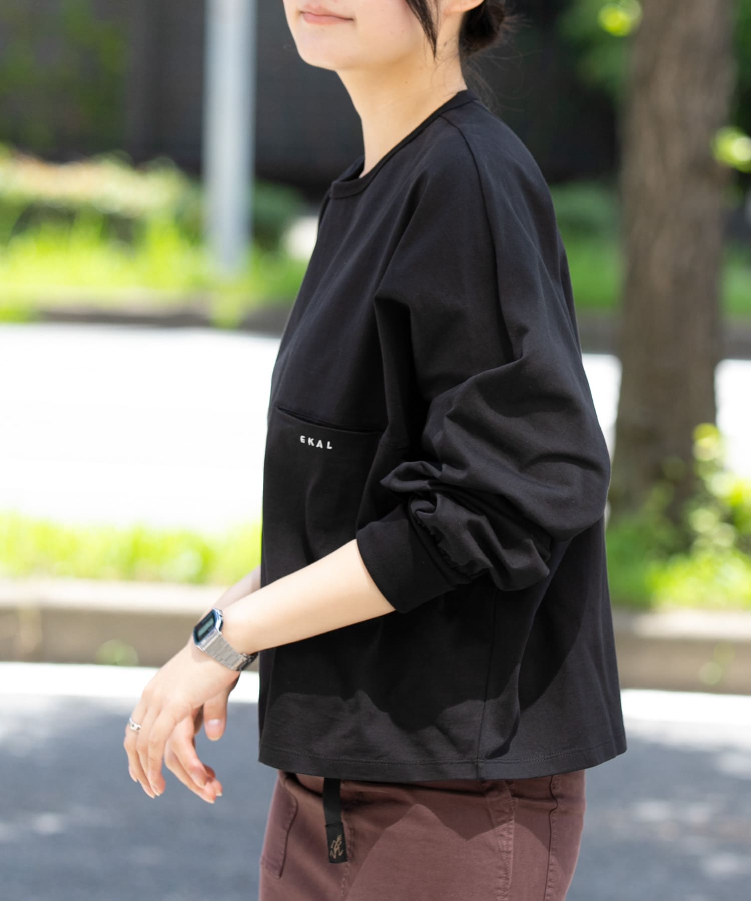 身長：169cm サイズ：one