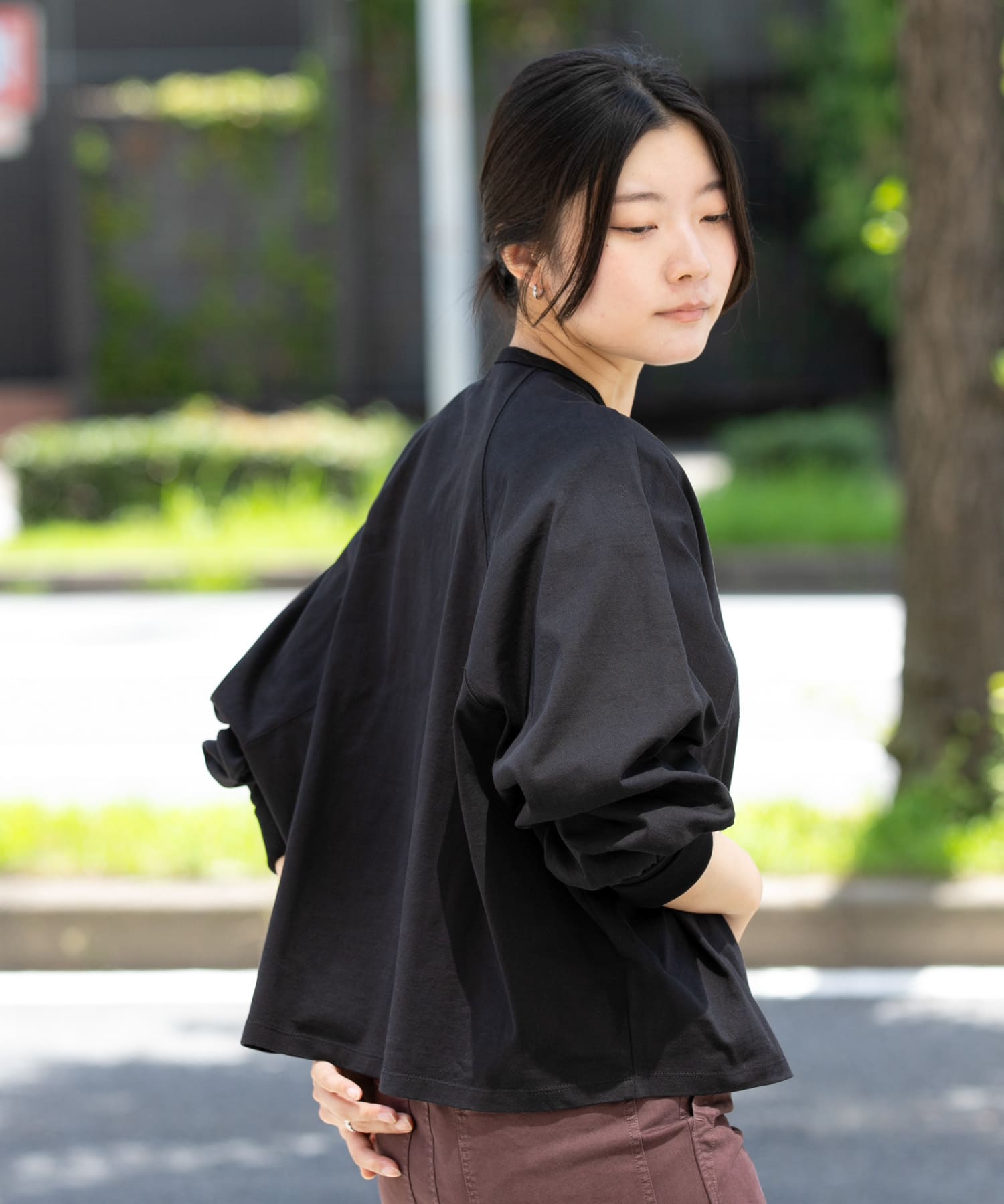 身長：169cm サイズ：one