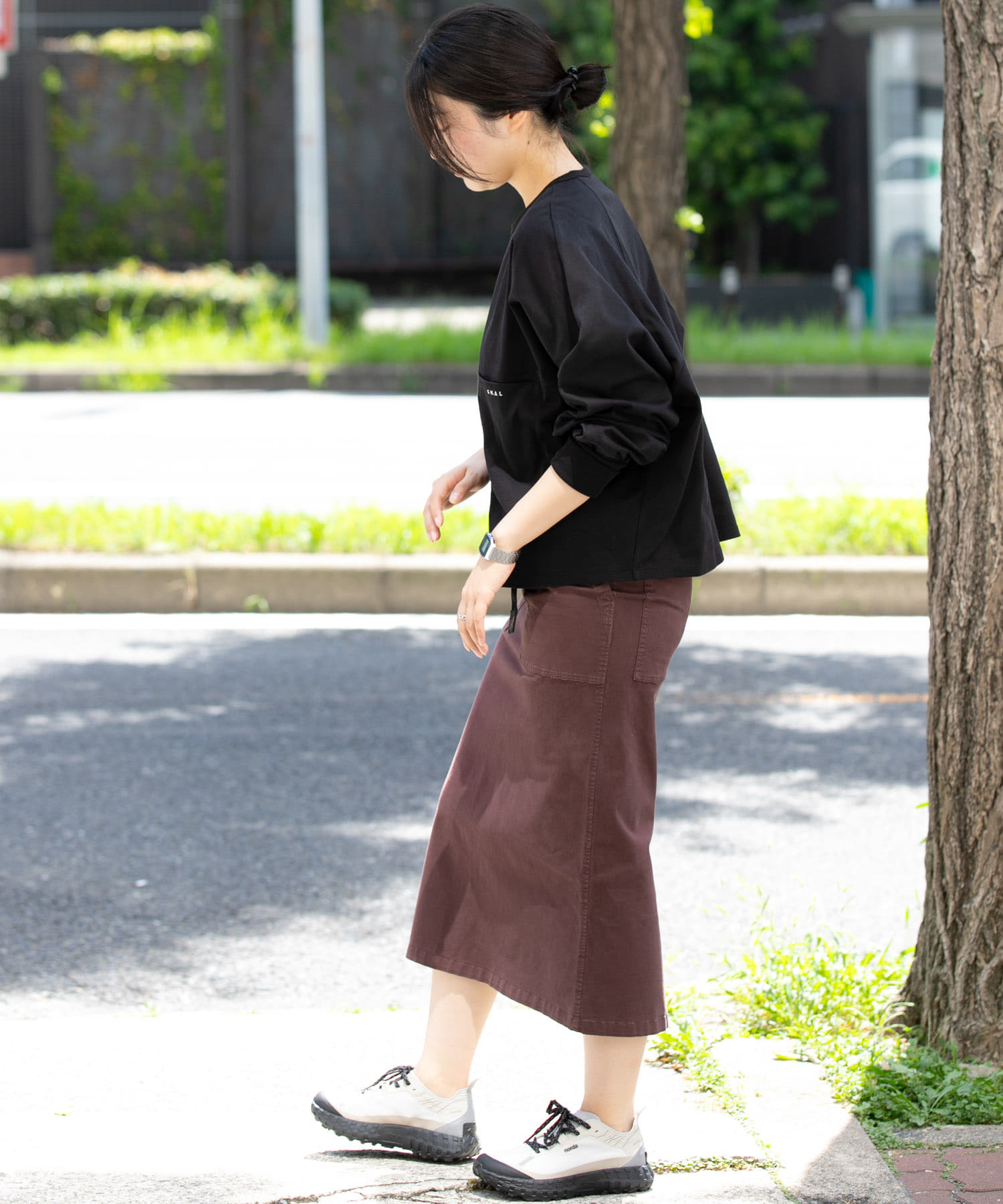 身長：169cm サイズ：one