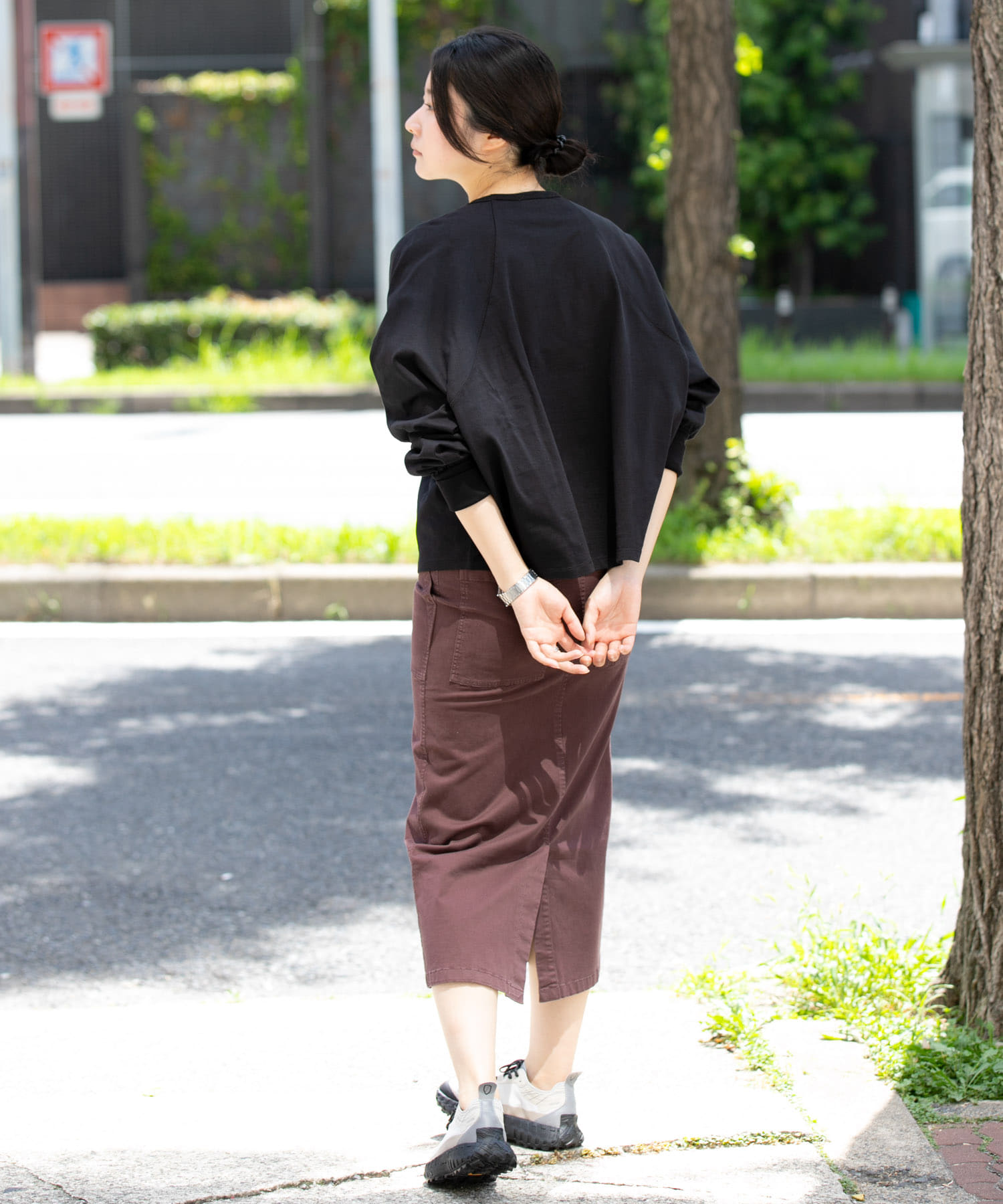 身長：169cm サイズ：one