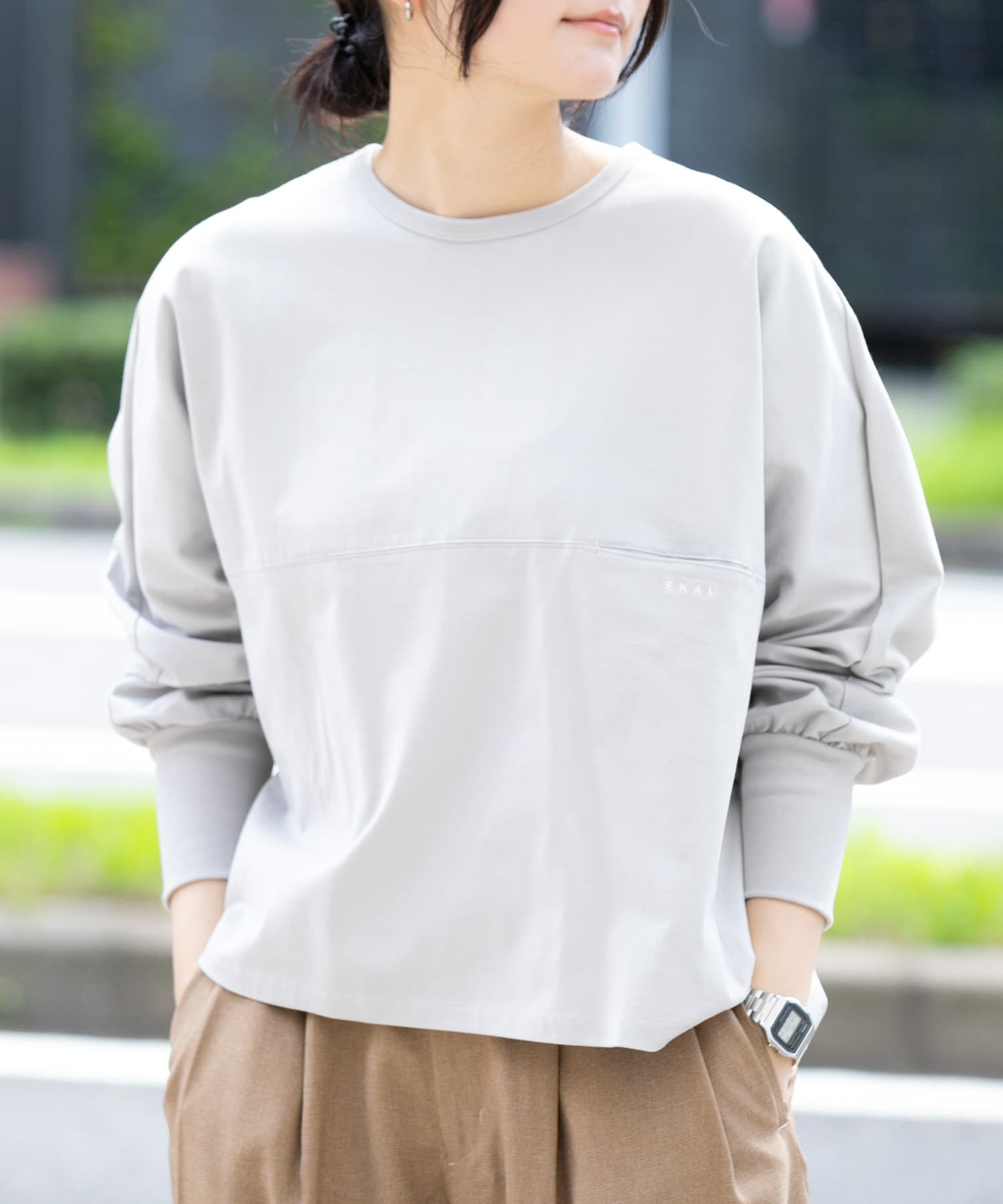 身長：169cm サイズ：one