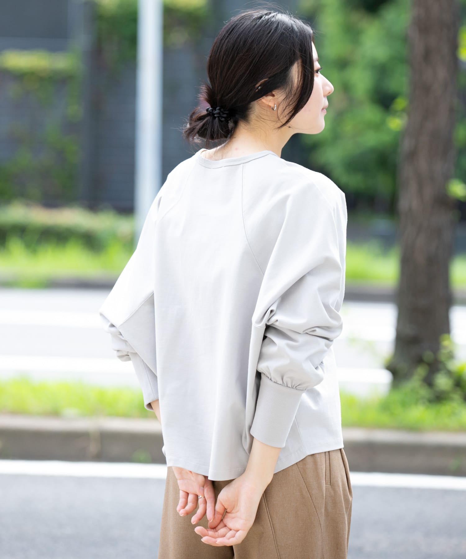 身長：169cm サイズ：one