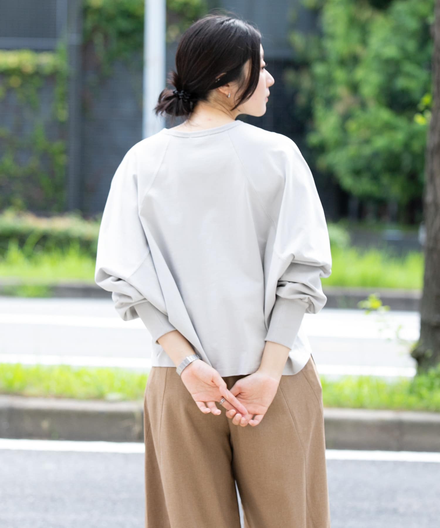 身長：169cm サイズ：one