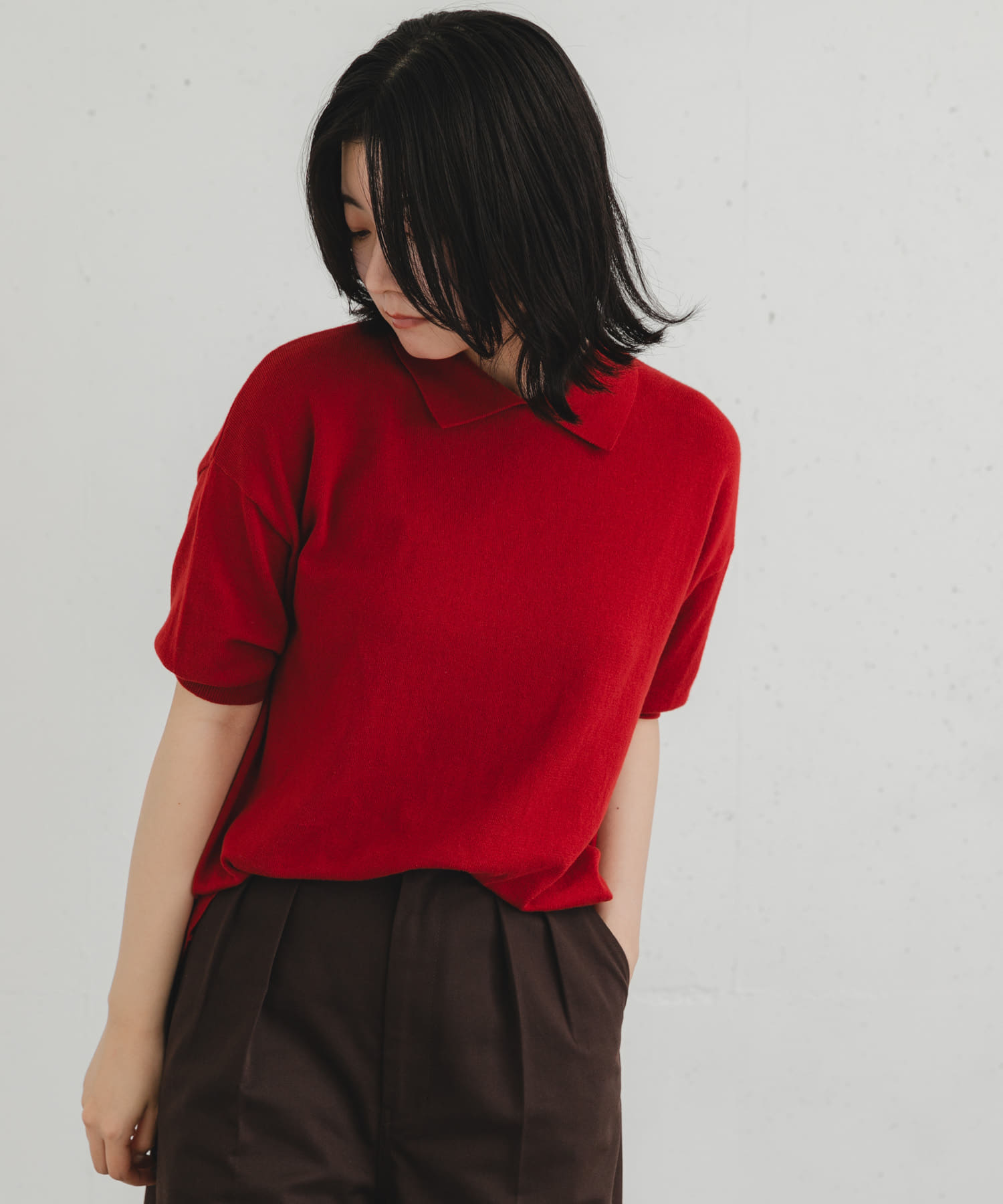 身長：169cm サイズ：one