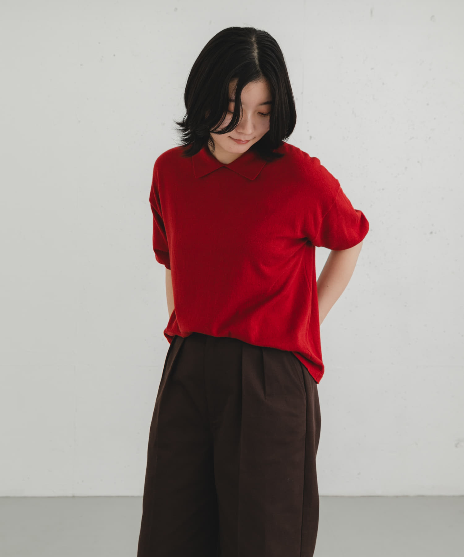 身長：169cm サイズ：one