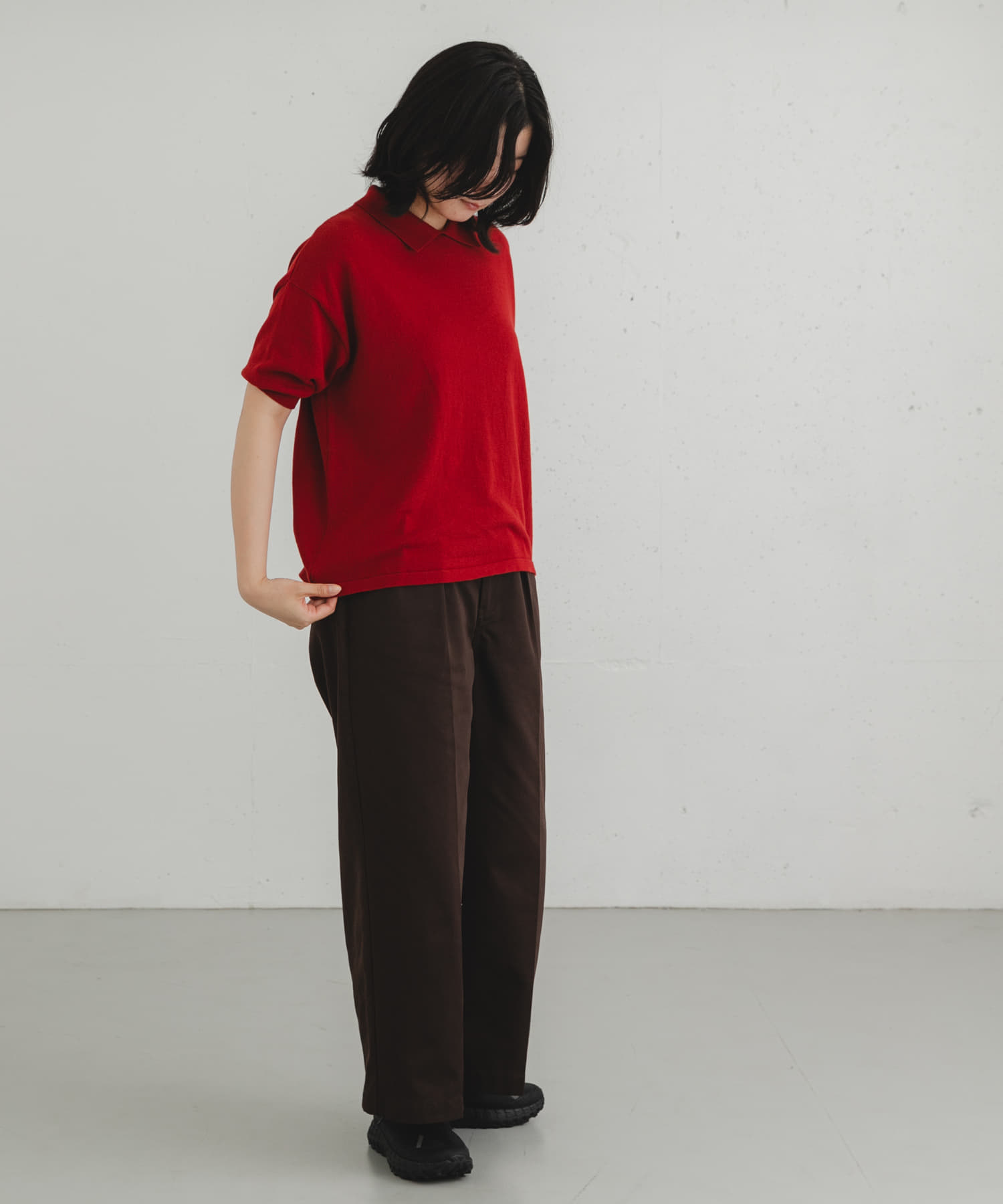身長：169cm サイズ：one