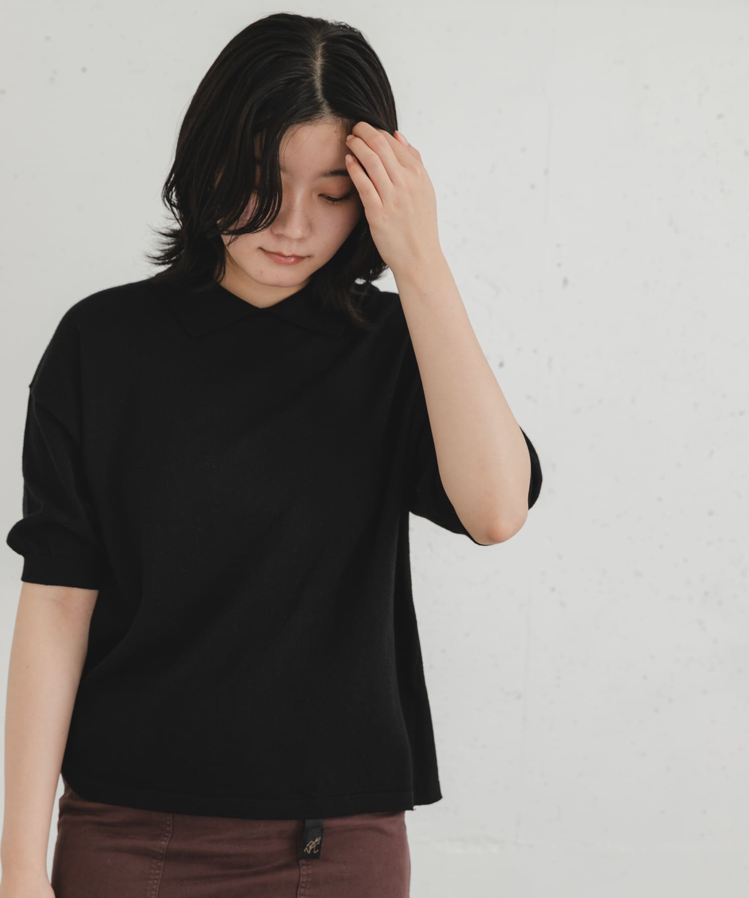 身長：169cm サイズ：one