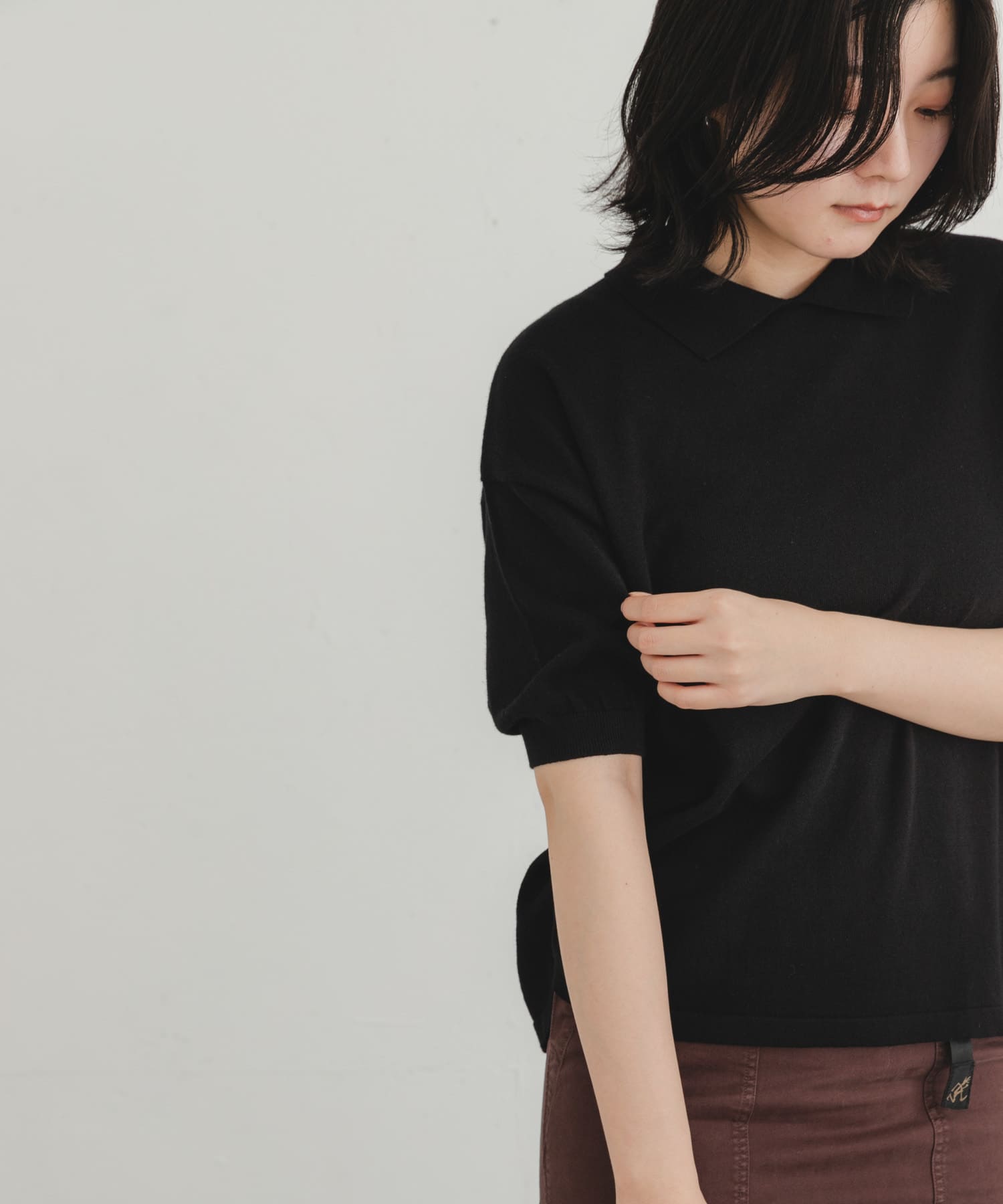 身長：169cm サイズ：one