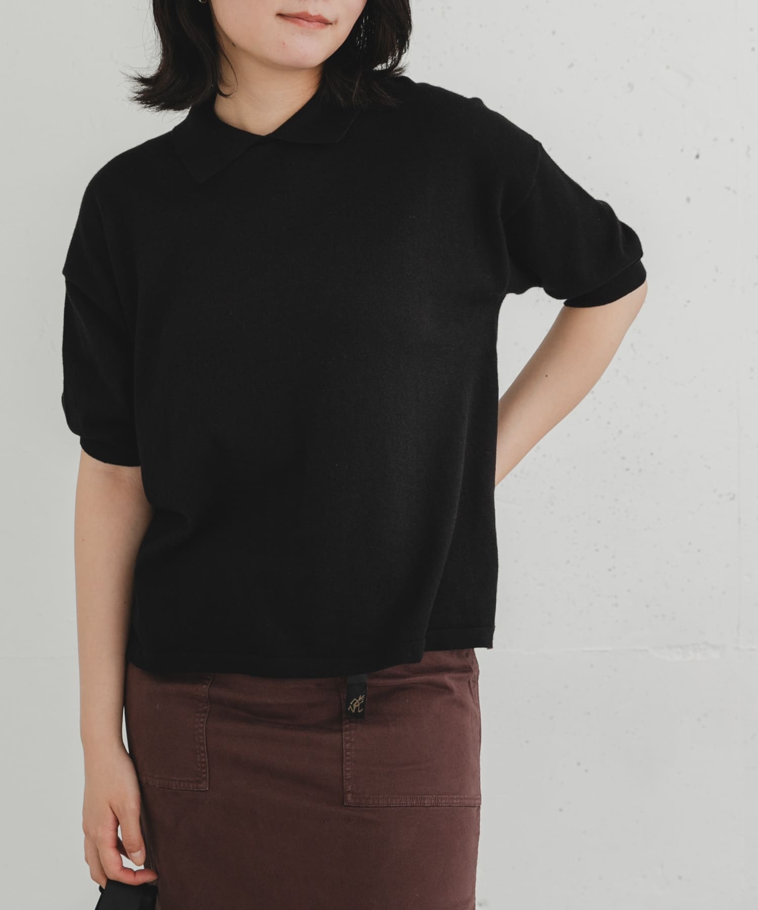 身長：169cm サイズ：one