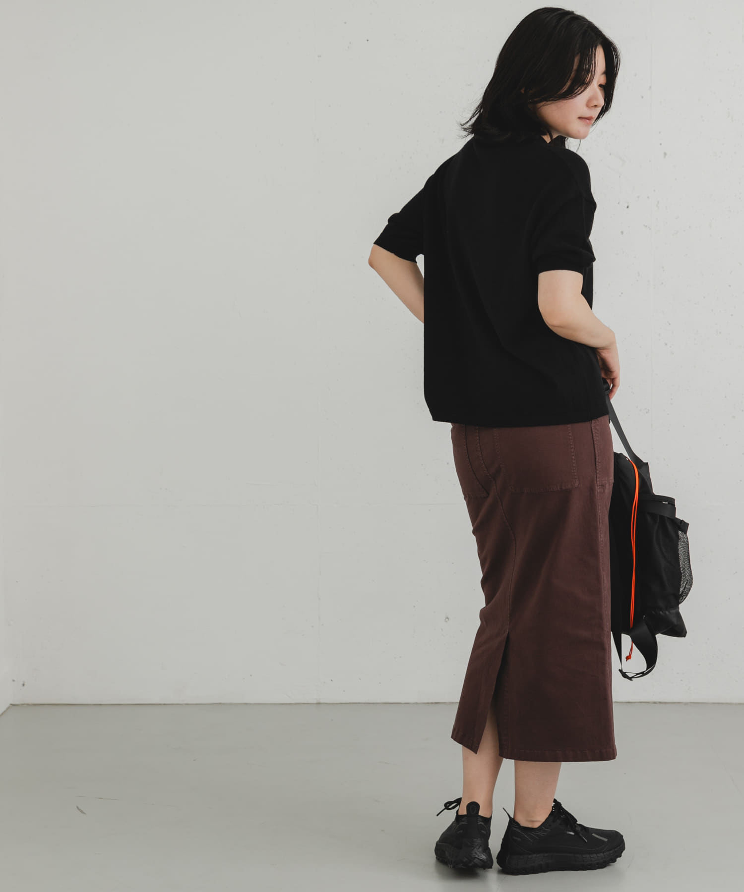 身長：169cm サイズ：one
