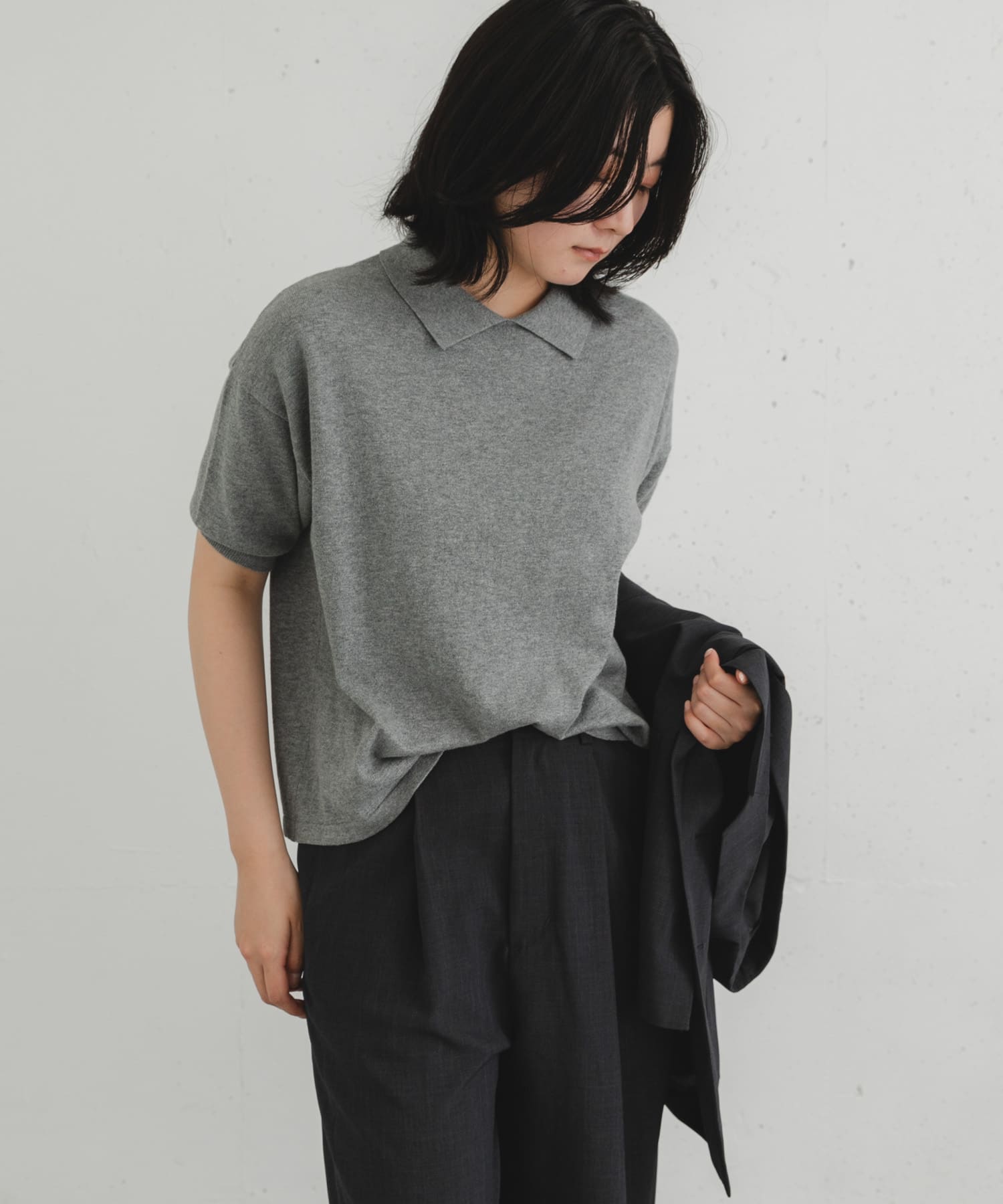 身長：169cm サイズ：one