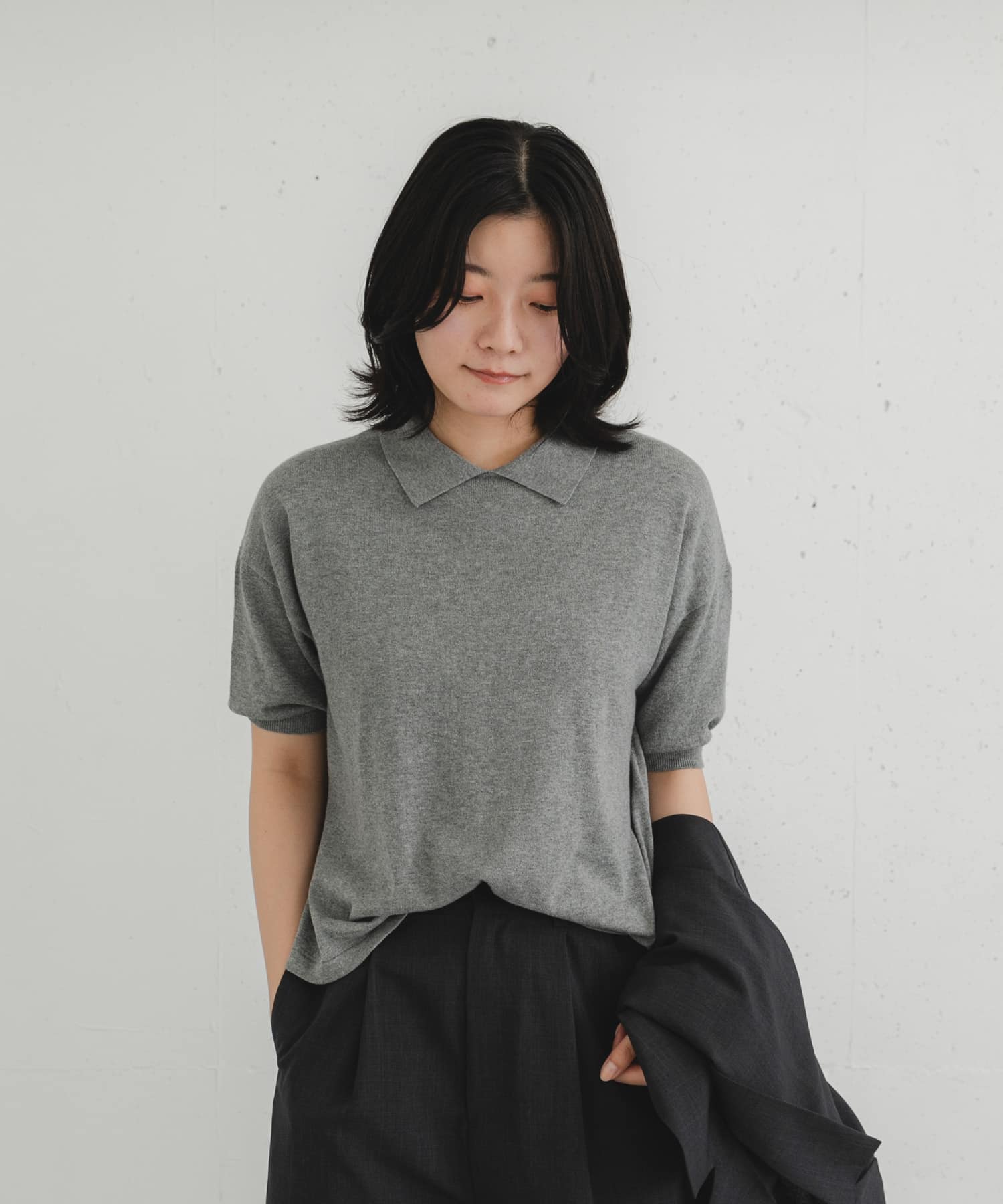 身長：169cm サイズ：one