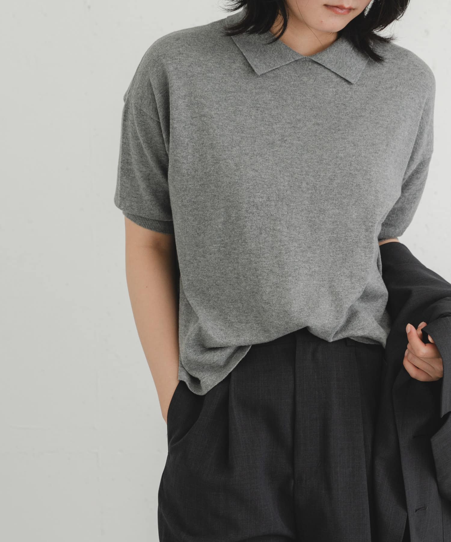 身長：169cm サイズ：one
