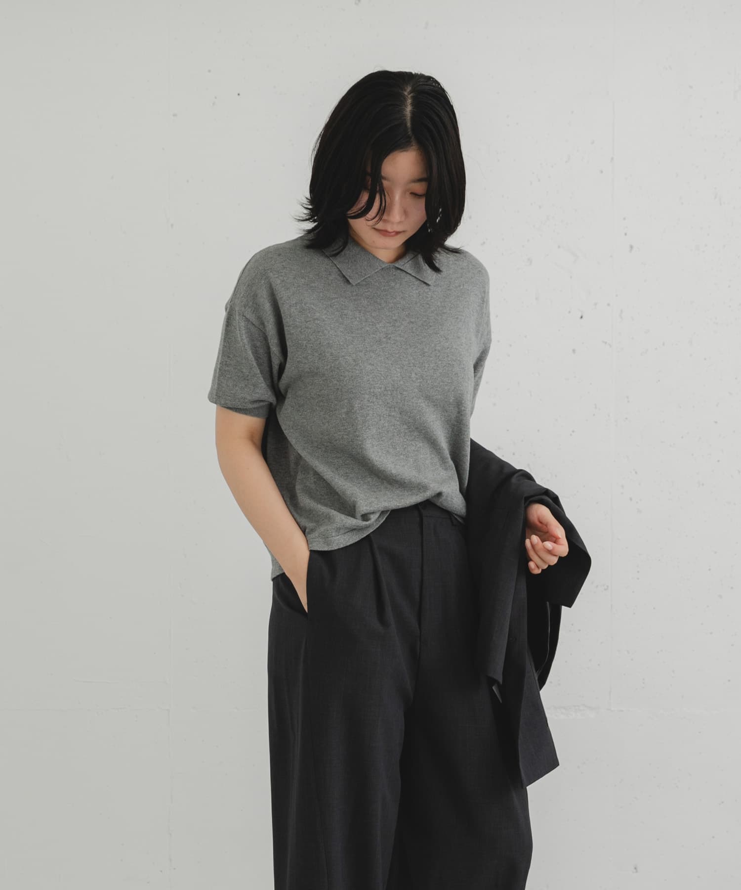身長：169cm サイズ：one