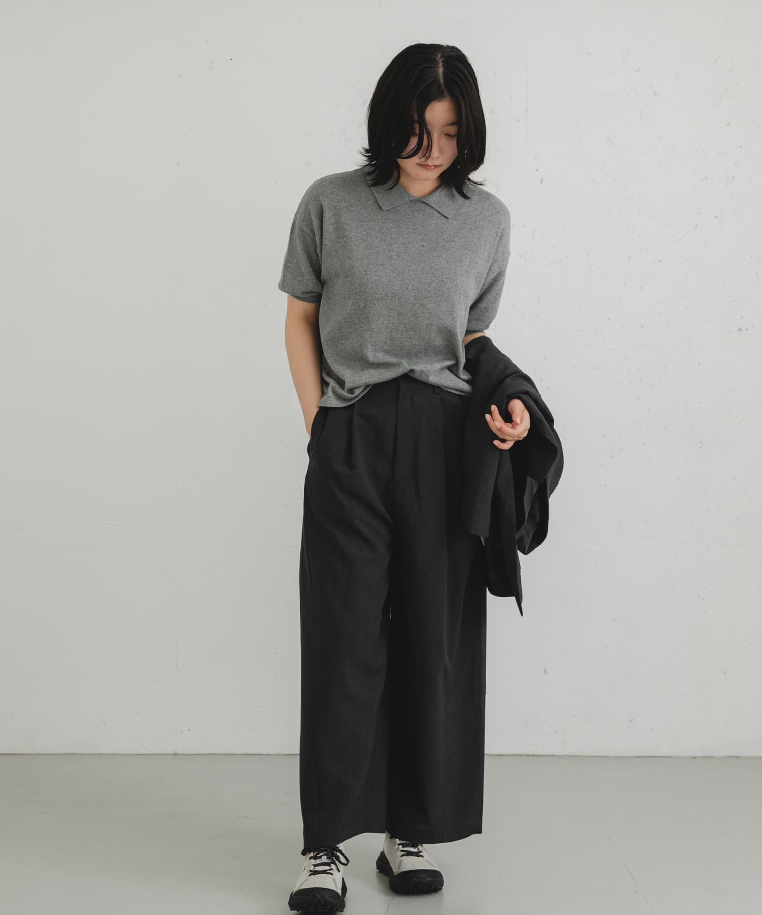 身長：169cm サイズ：one