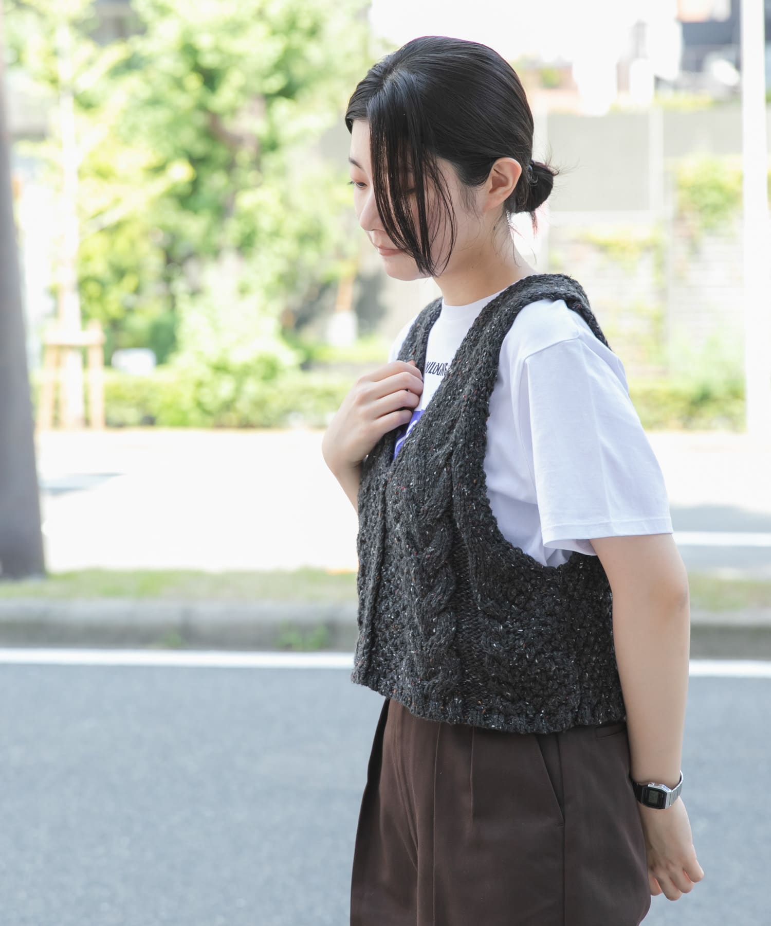 身長：169cm サイズ：one