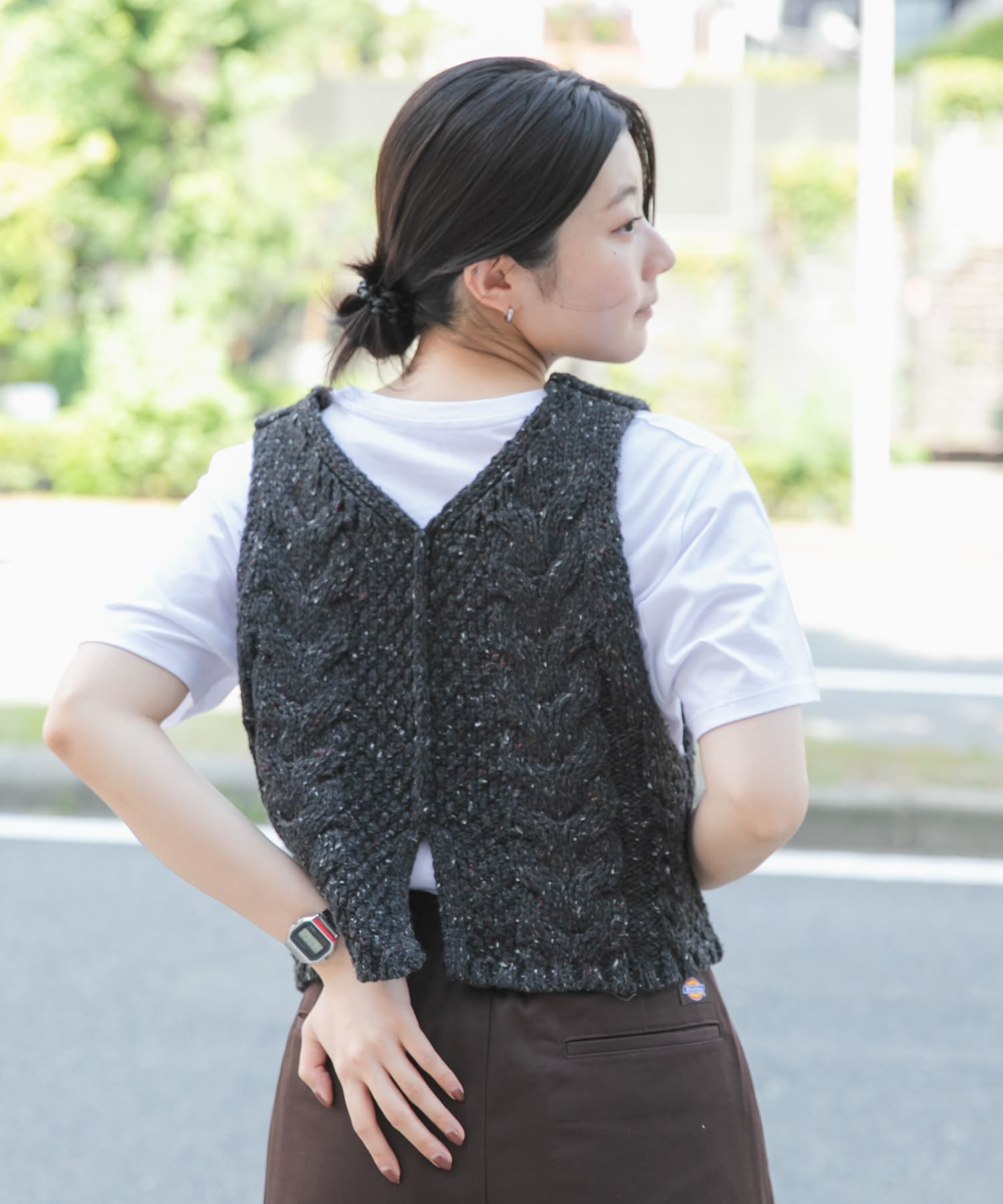 身長：169cm サイズ：one