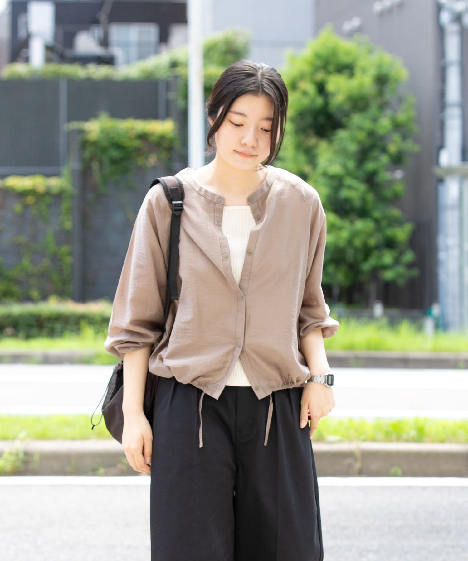 身長：169cm サイズ：one