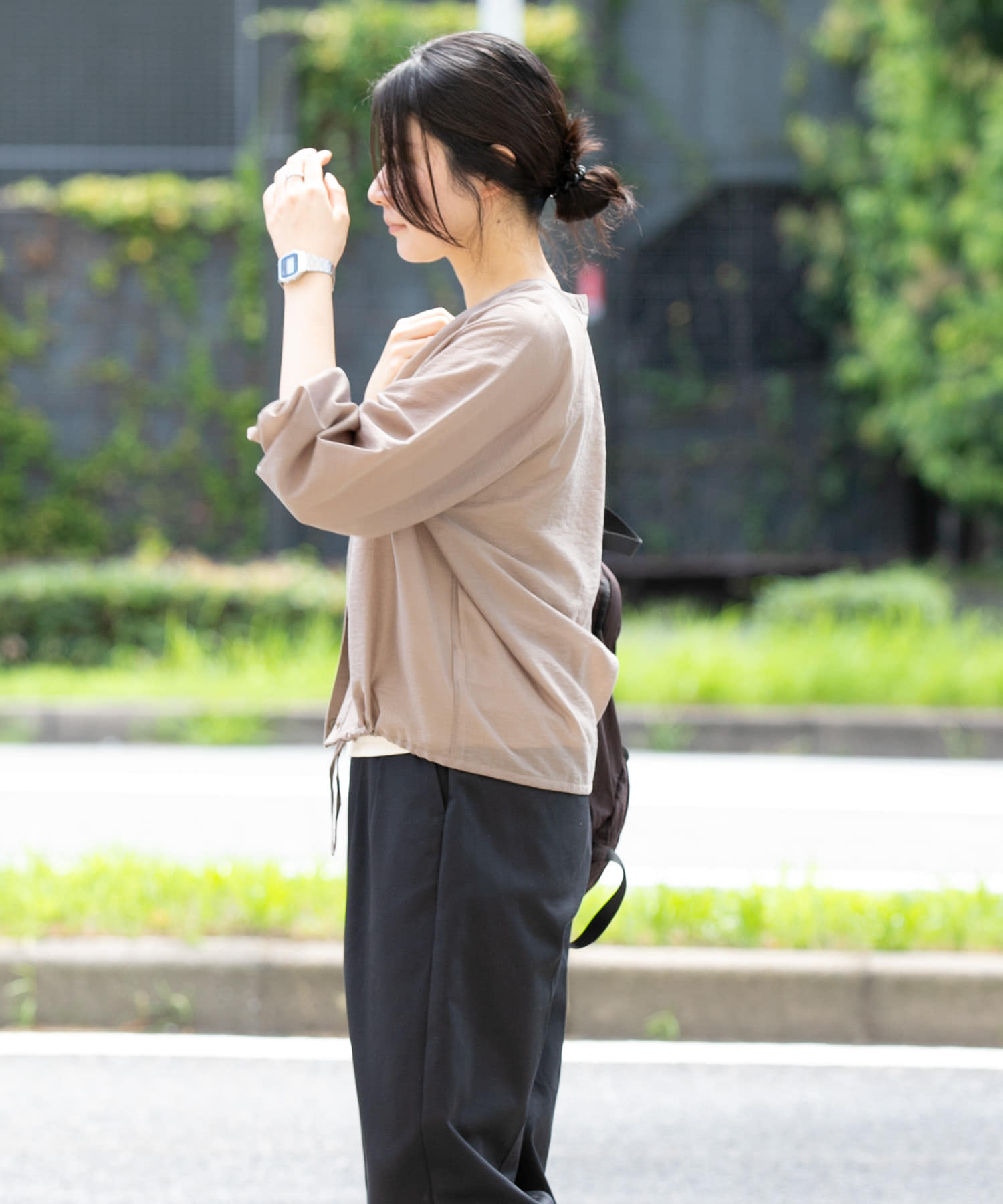 身長：169cm サイズ：one