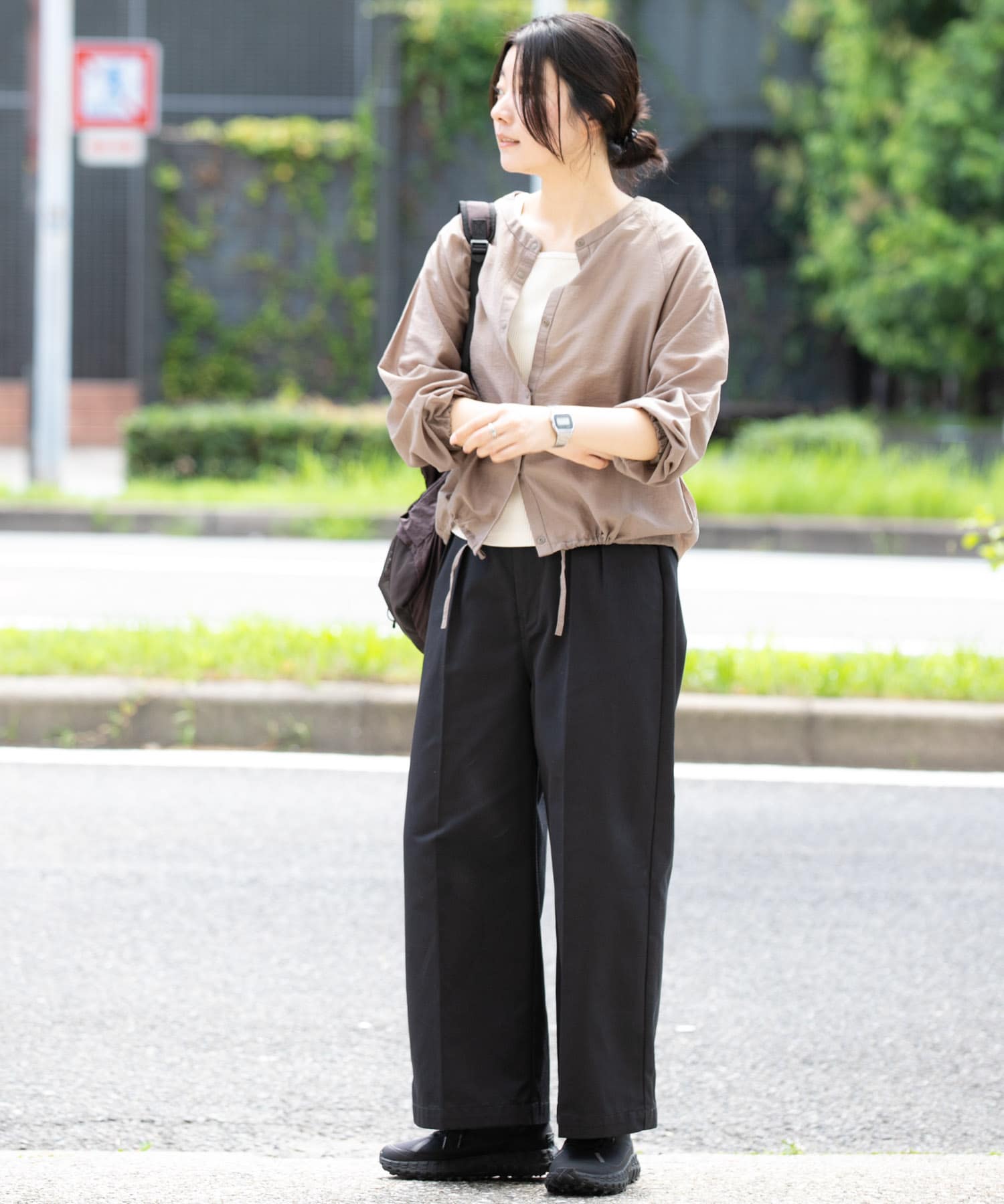 身長：169cm サイズ：one