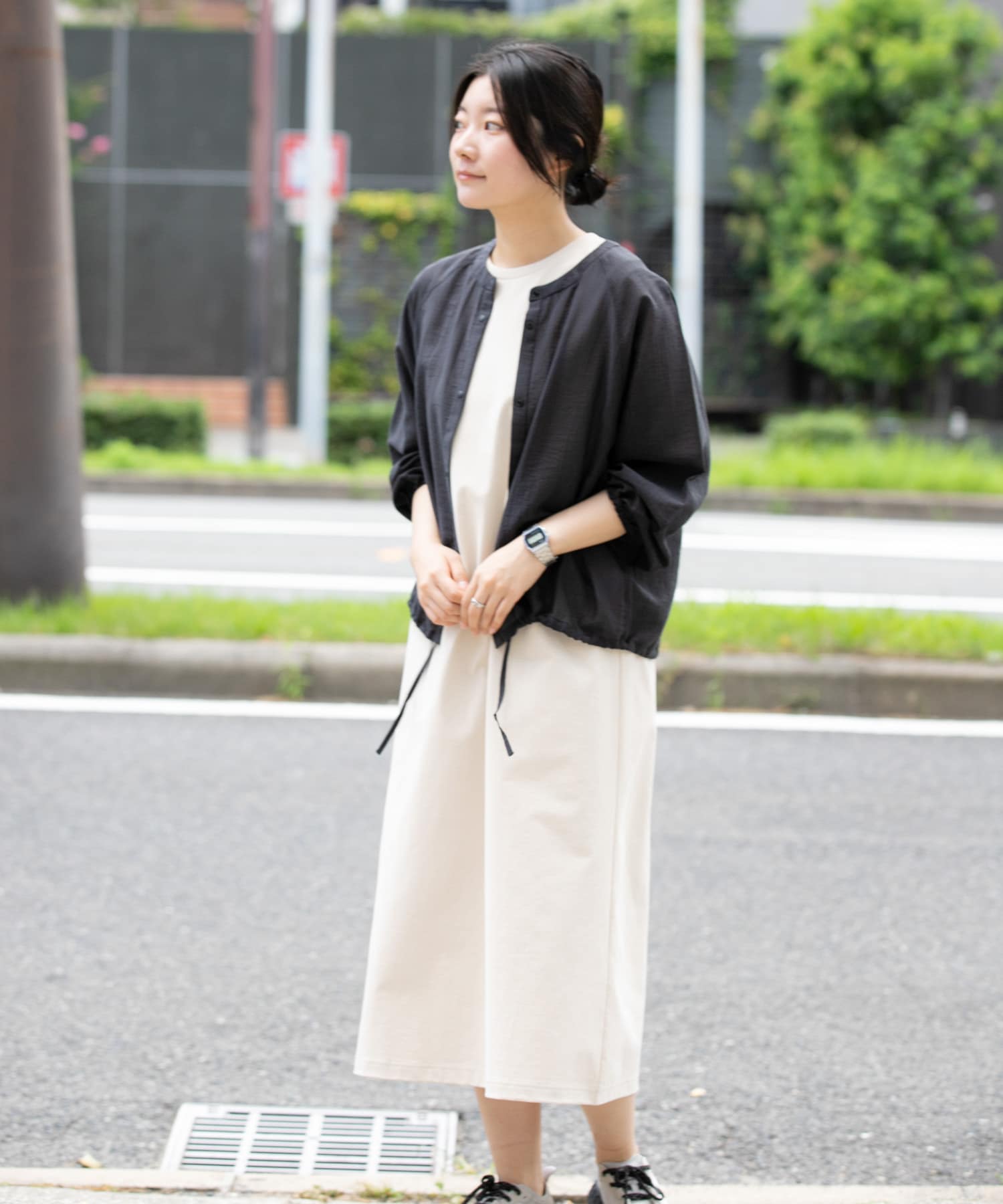 身長：169cm サイズ：one