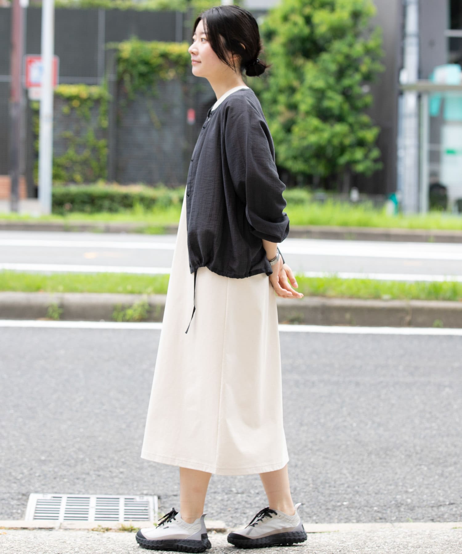 身長：169cm サイズ：one