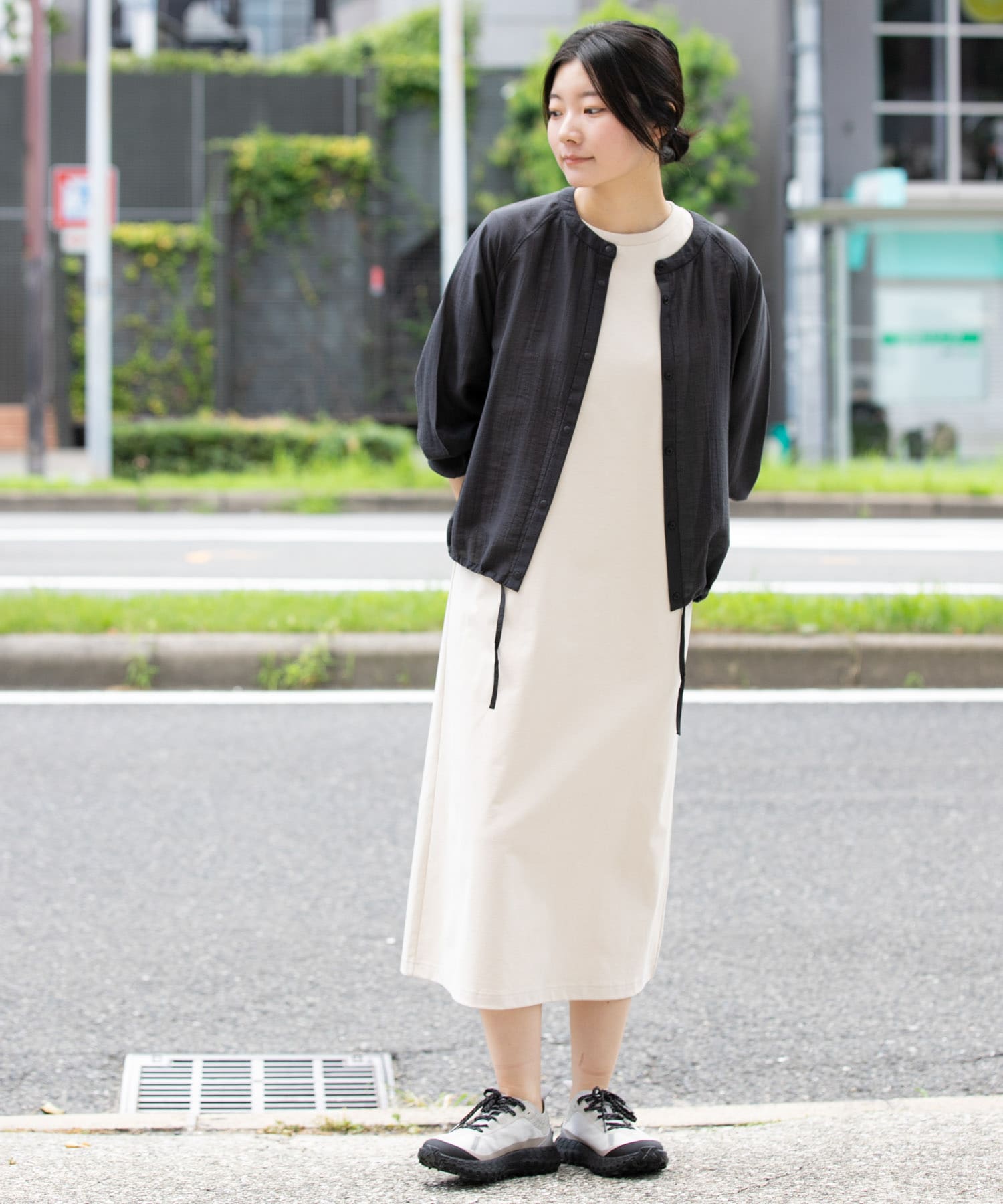 身長：169cm サイズ：one