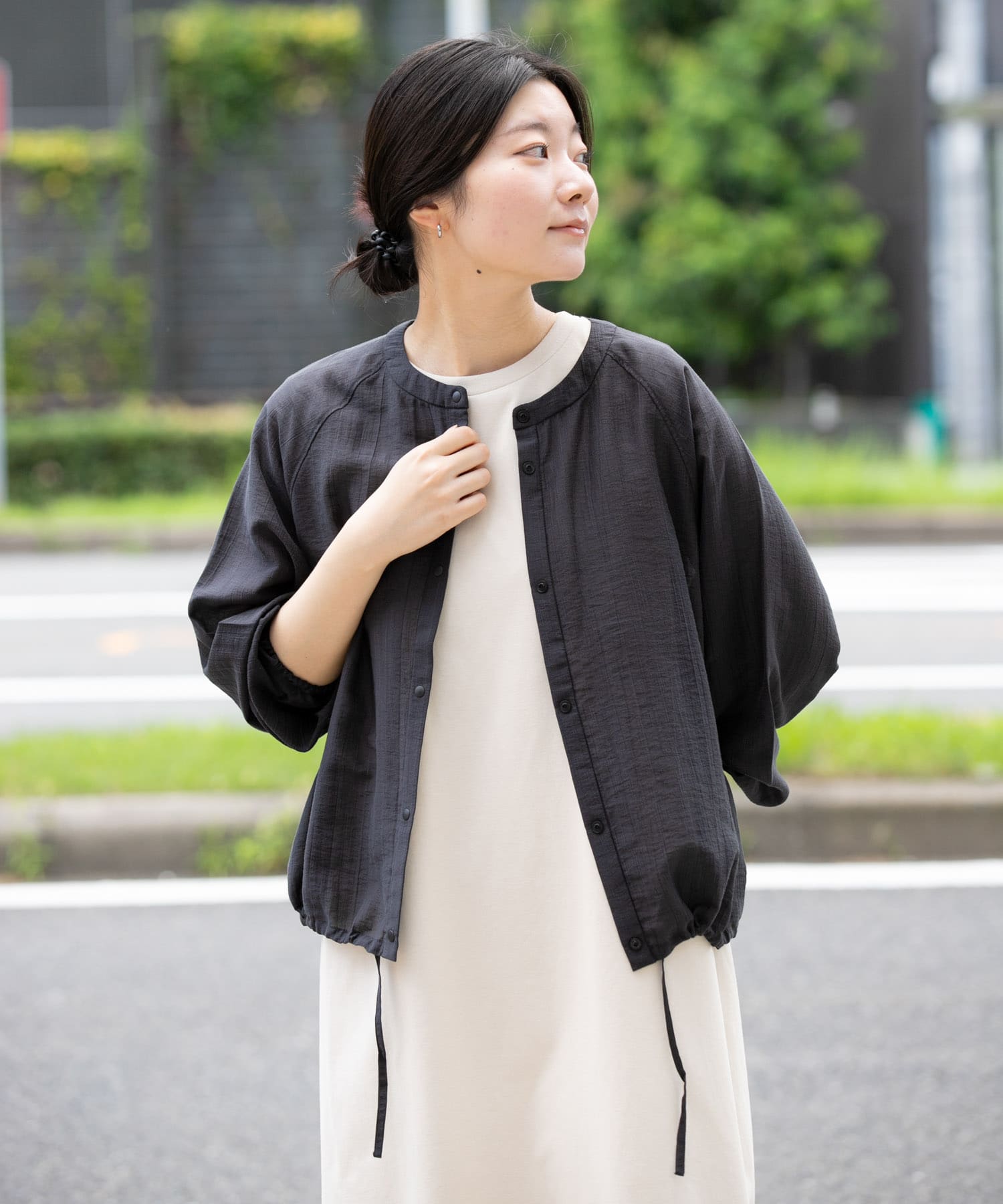 身長：169cm サイズ：one