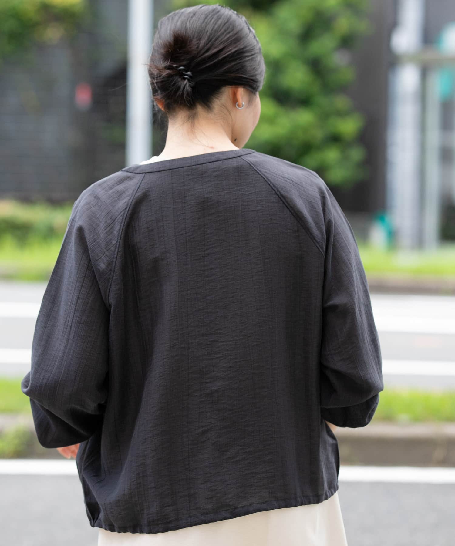 身長：169cm サイズ：one