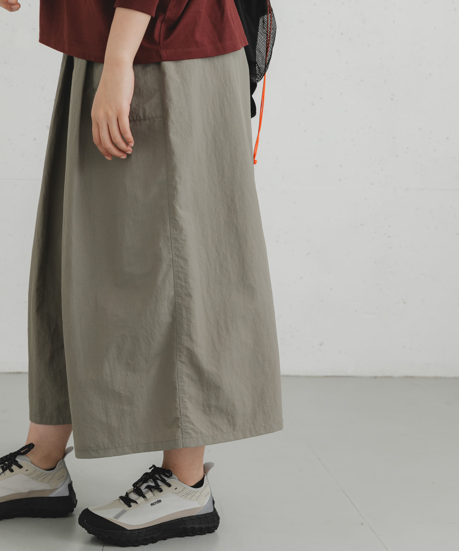 身長：169cm サイズ：one