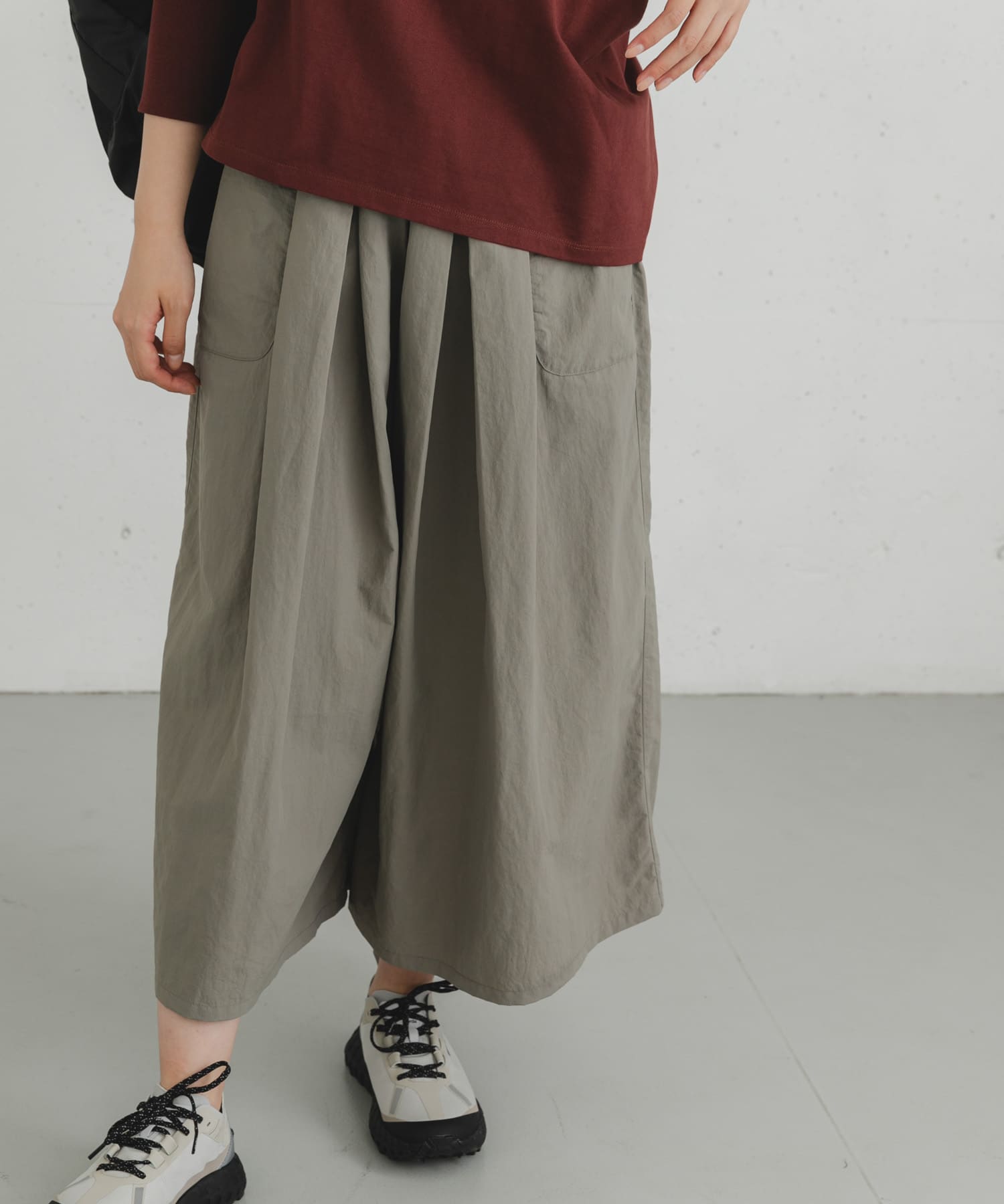 身長：169cm サイズ：one