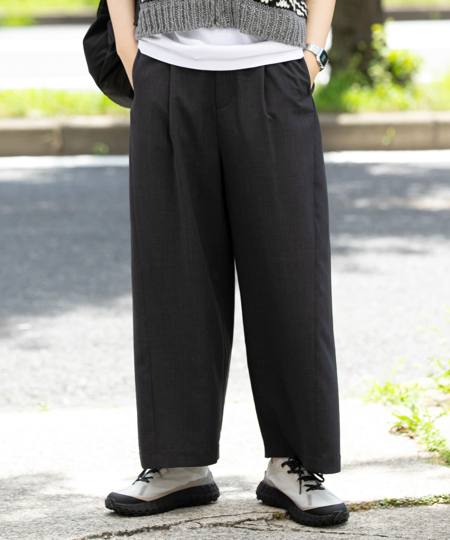 身長：169cm サイズ：one