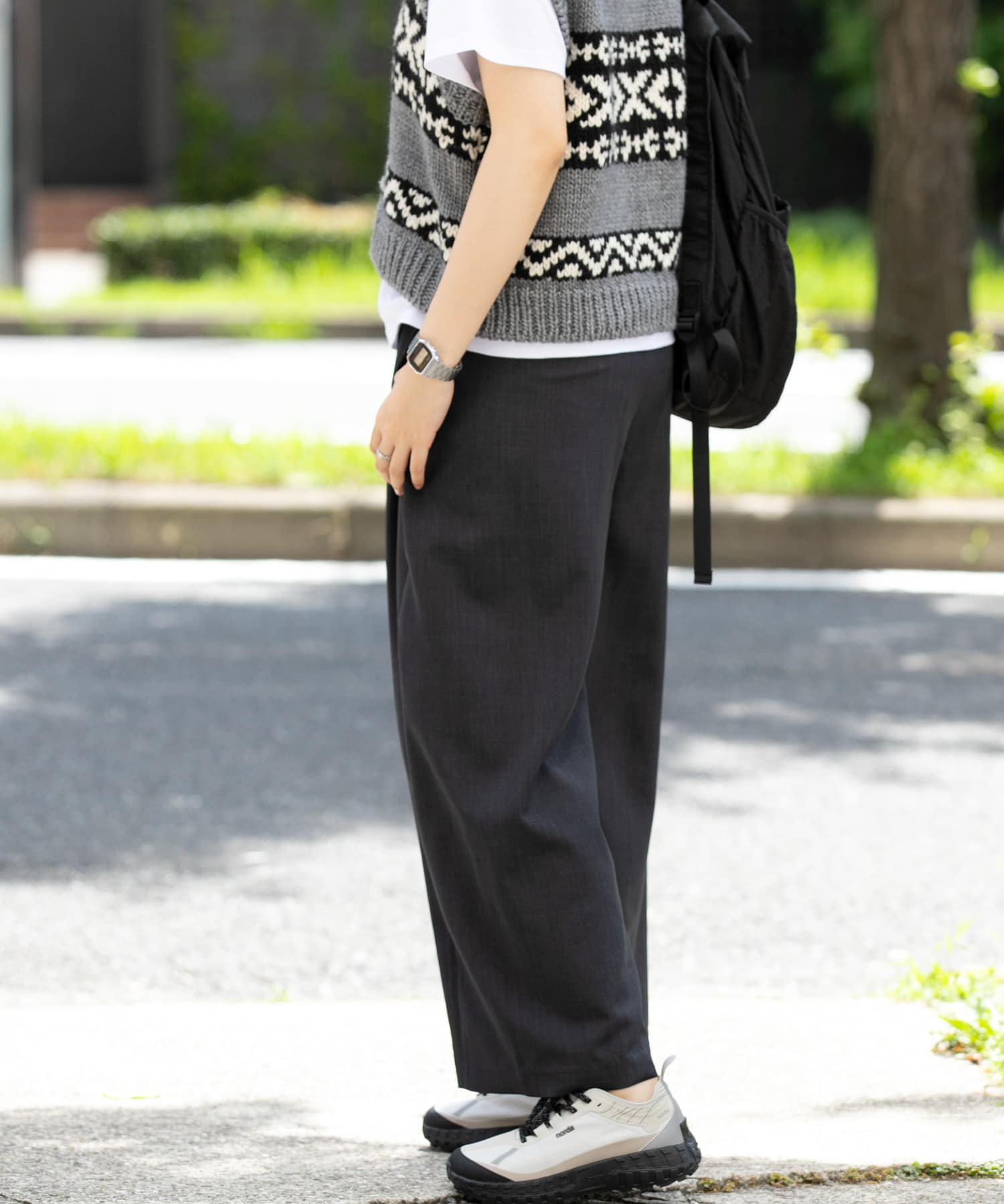 身長：169cm サイズ：one